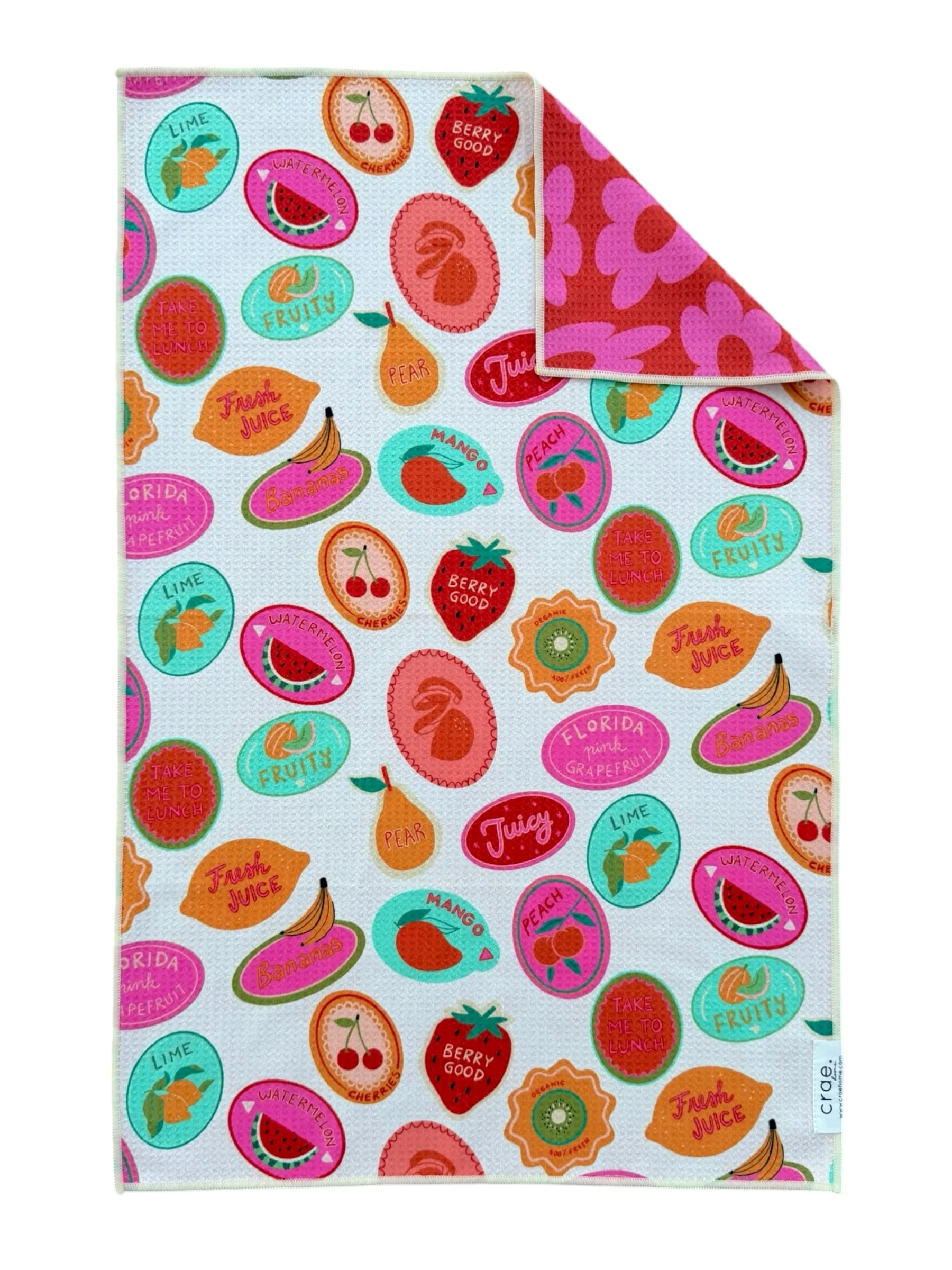 100% Juice: Reversible Hand Towel - Image 2