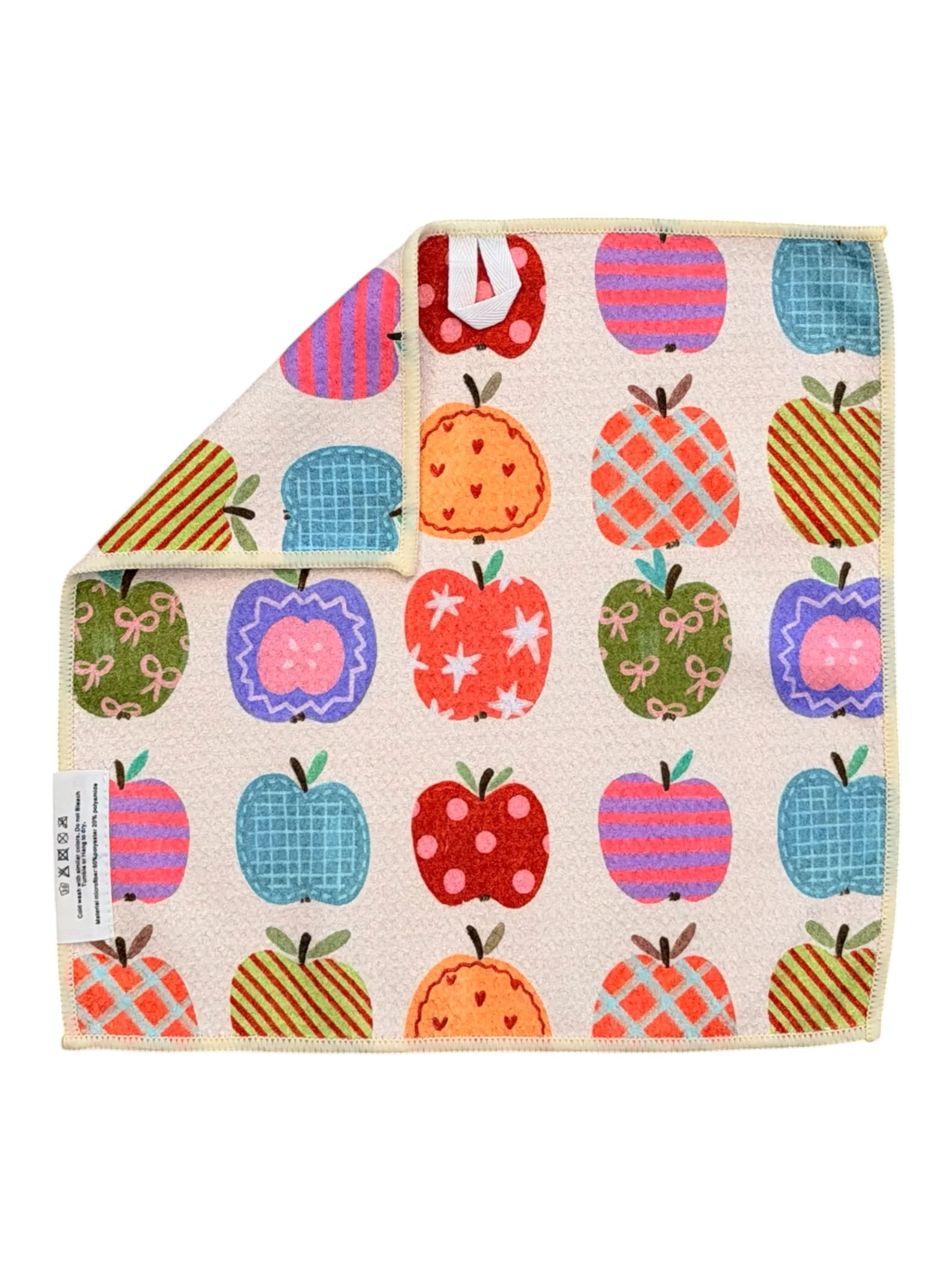 Apple Patch: Double-Sided Washcloth - Image 2