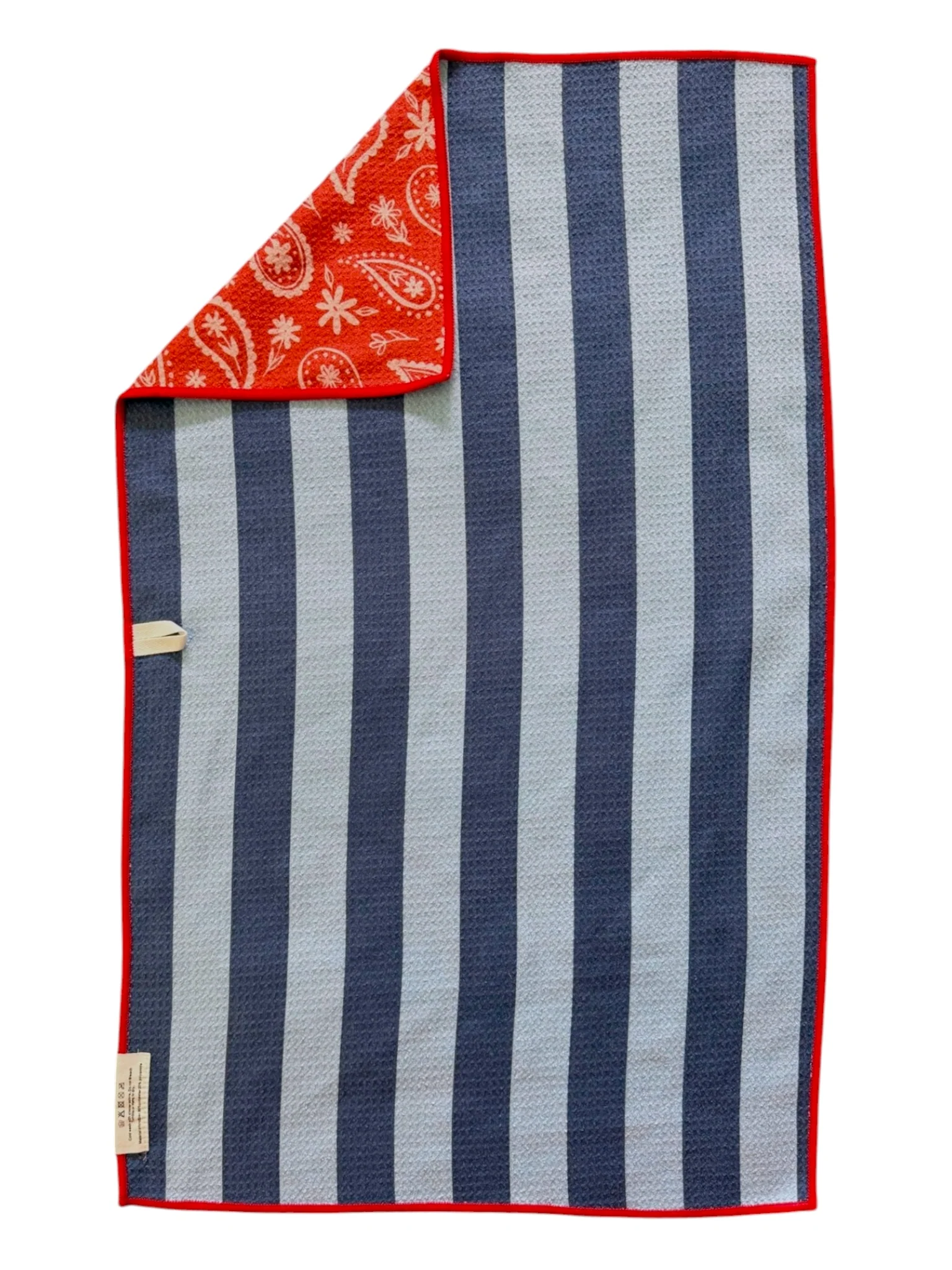 Bandana Blues: Reversible Hand Towel - Image 2