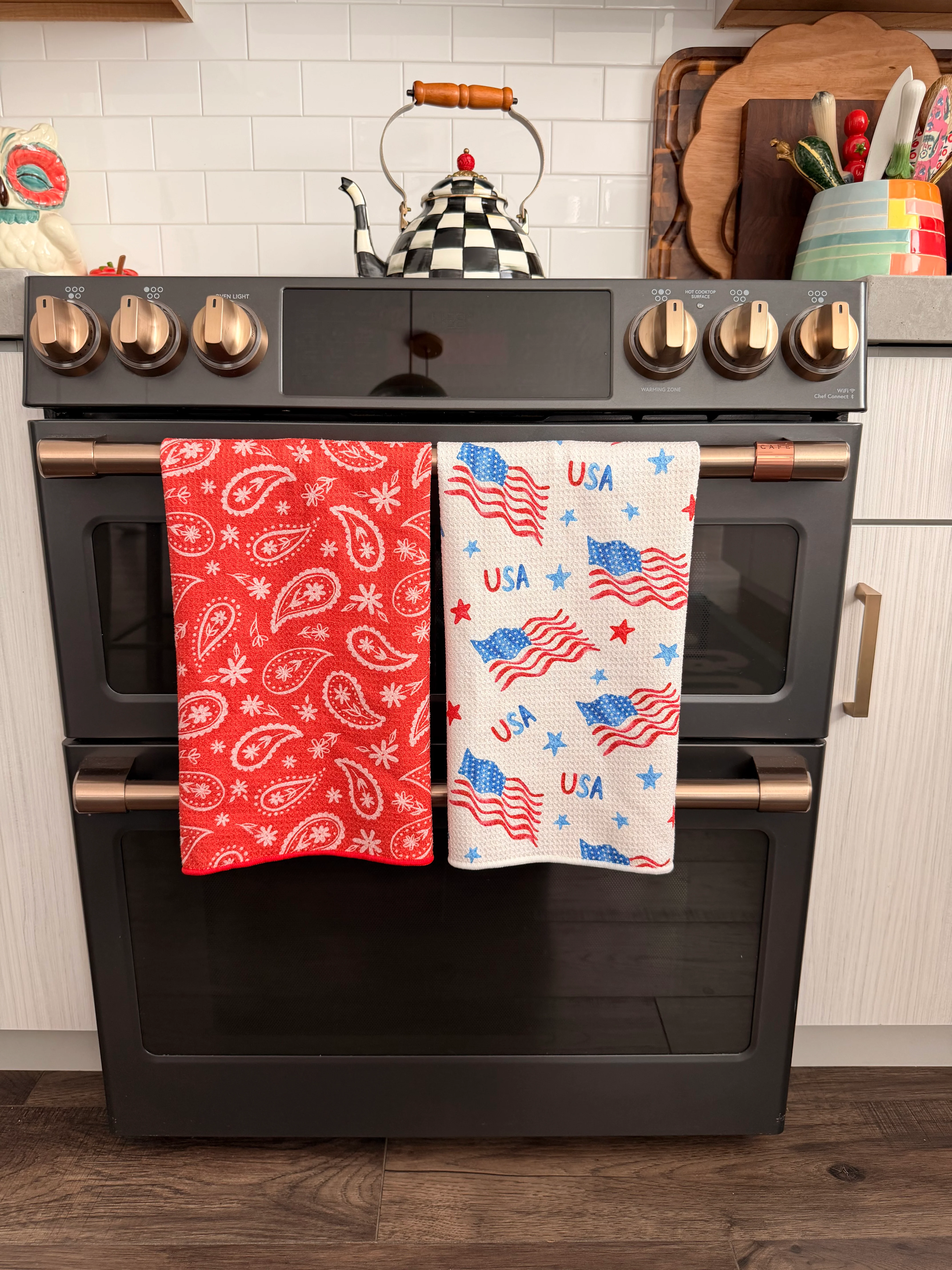 Bandana Blues: Reversible Washcloth - Image 3