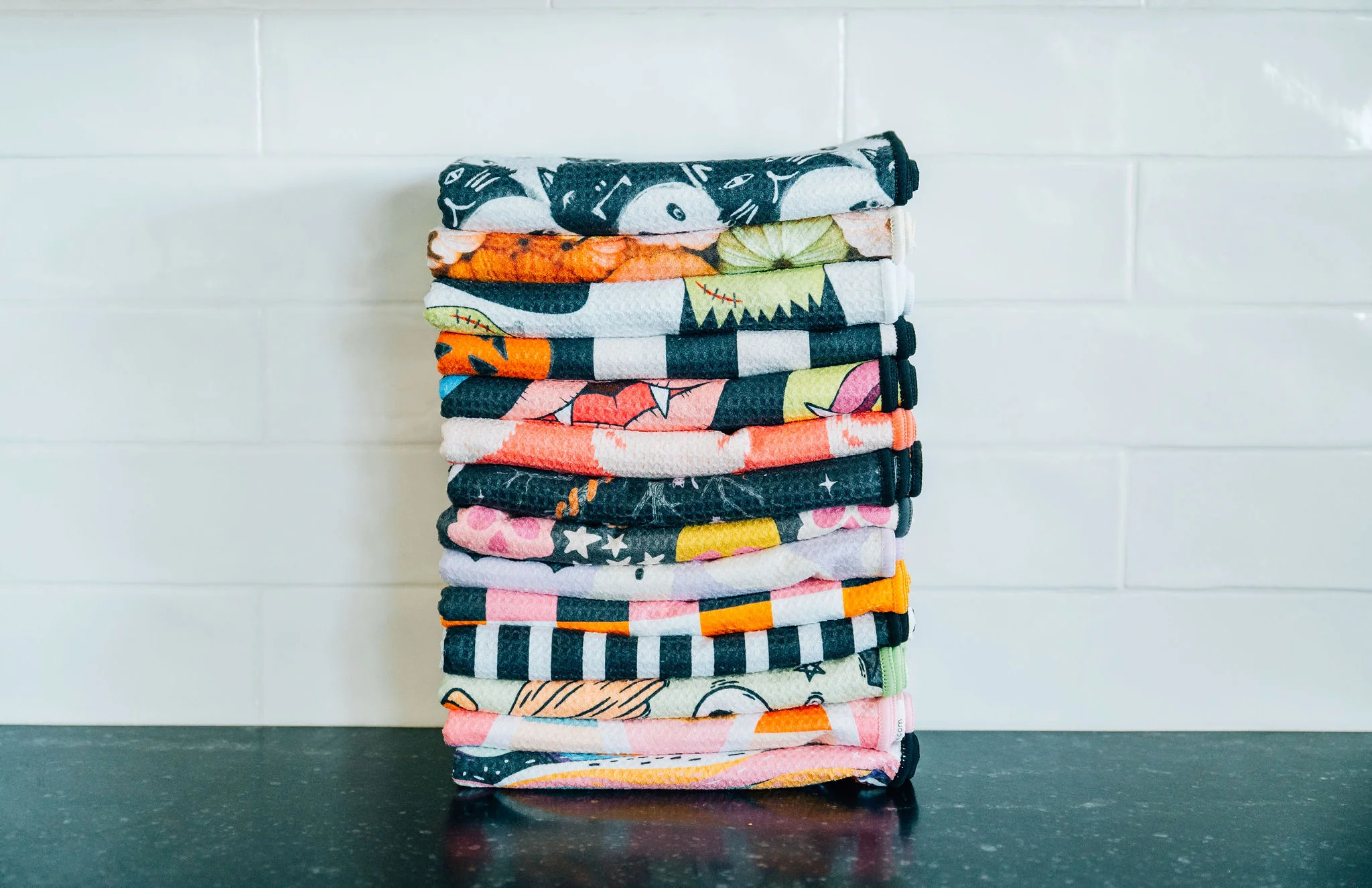 Black Licorice: Double-Sided Hand Towel - Image 6