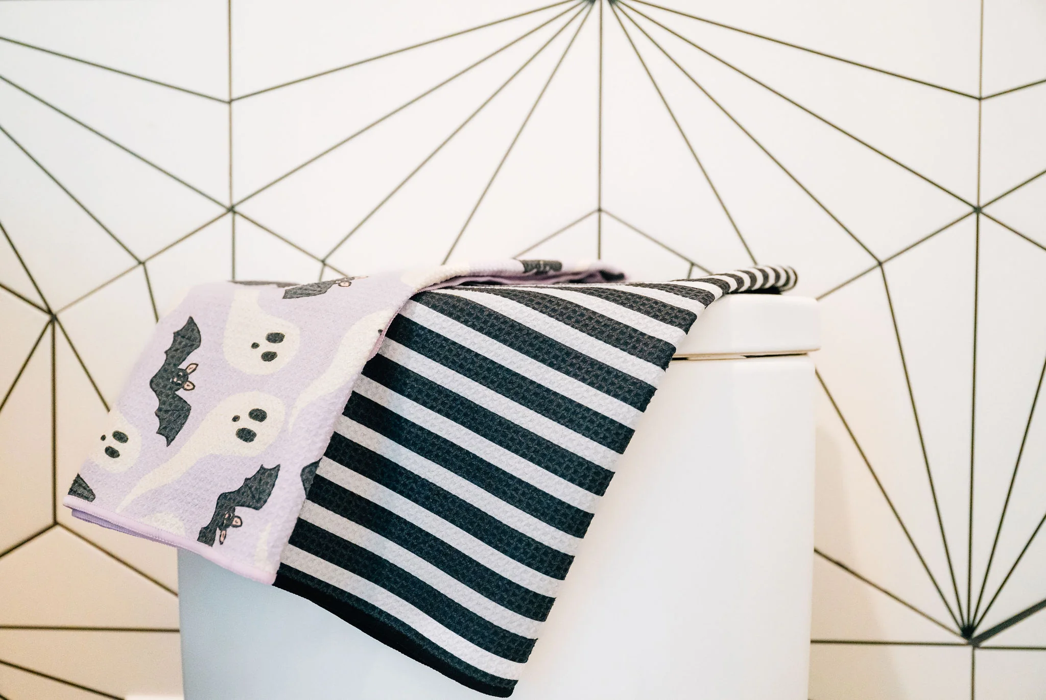 Black Licorice: Double-Sided Hand Towel - Image 7