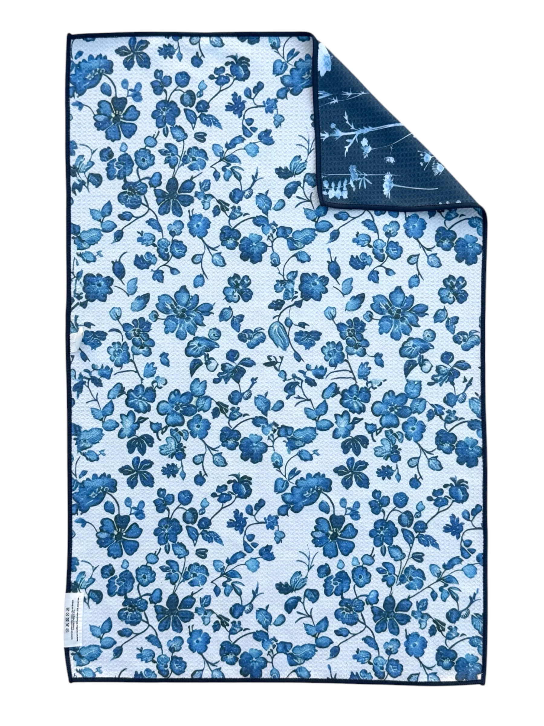 Blue Willow: Reversible Hand Towel - Image 3