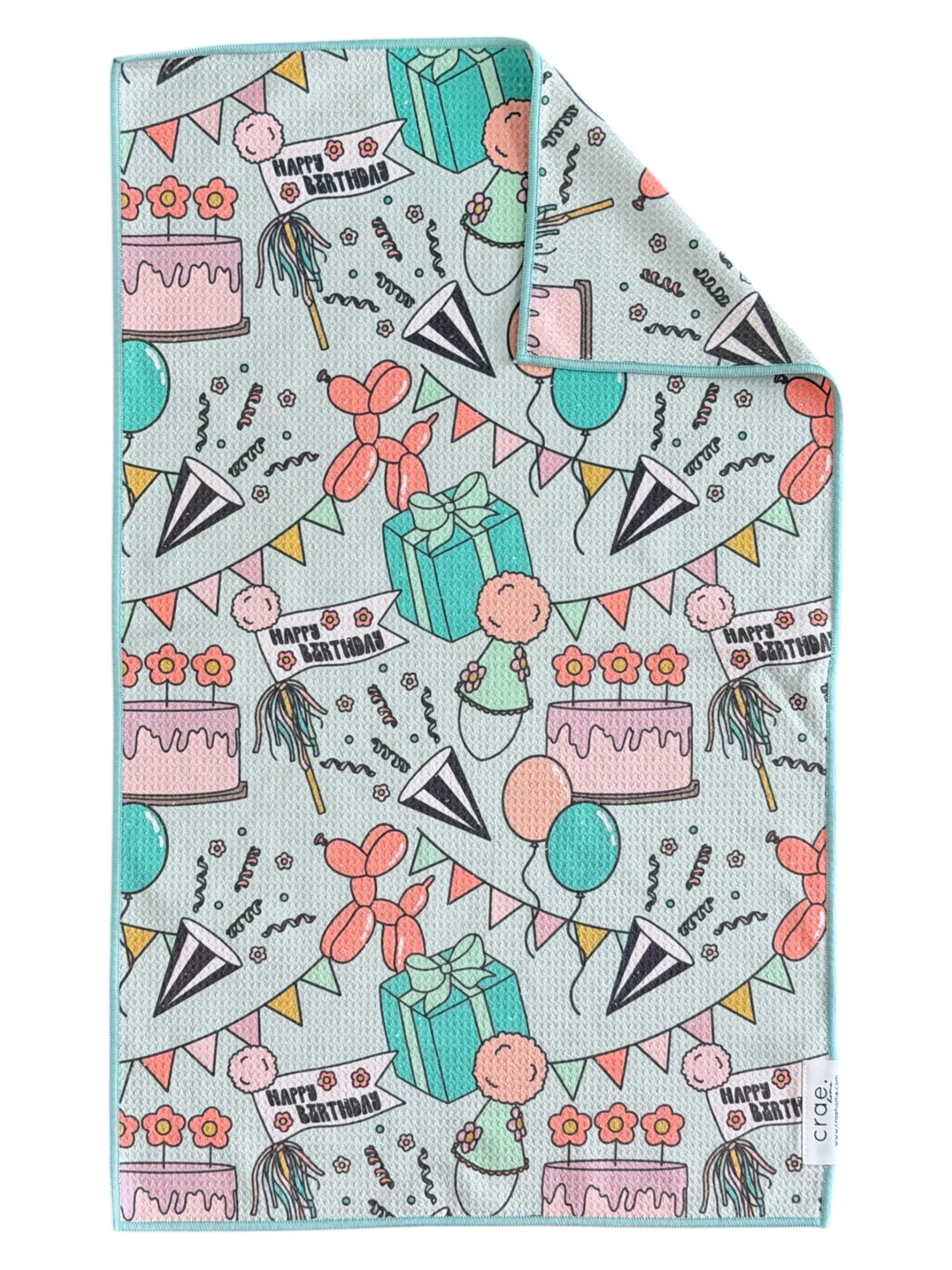Born To Party: Double-Sided Hand Towel
