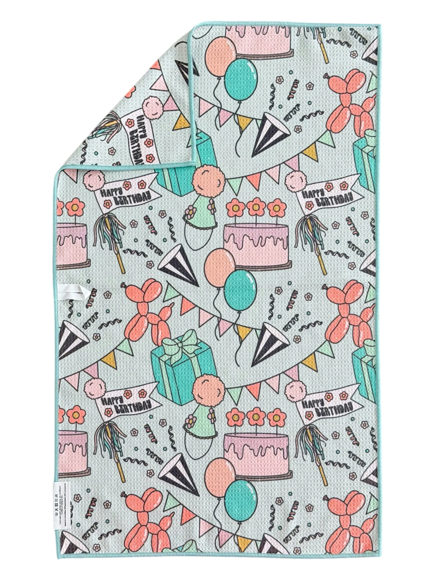 Born To Party: Double-Sided Hand Towel - Image 2