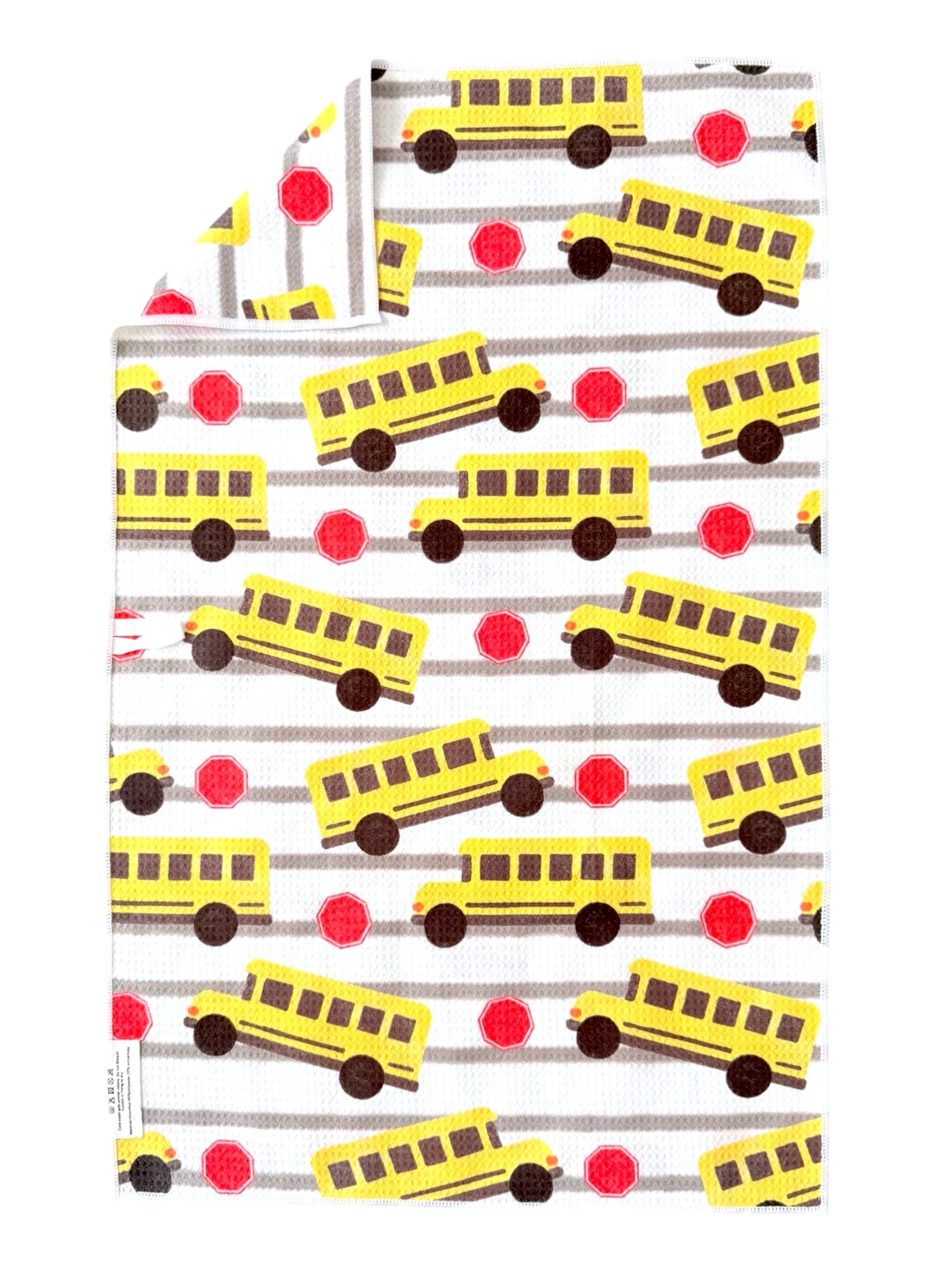 Bus Stop: Double-Sided Hand Towel - Image 2