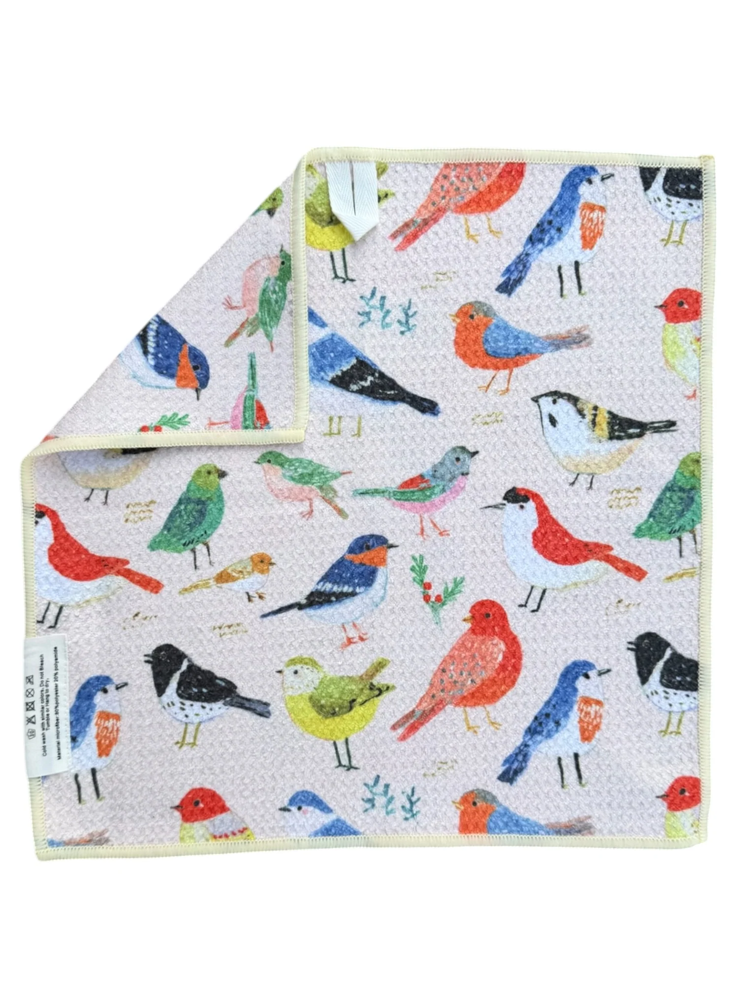 Chirp & Cheer: Double-Sided Washcloth - Image 2
