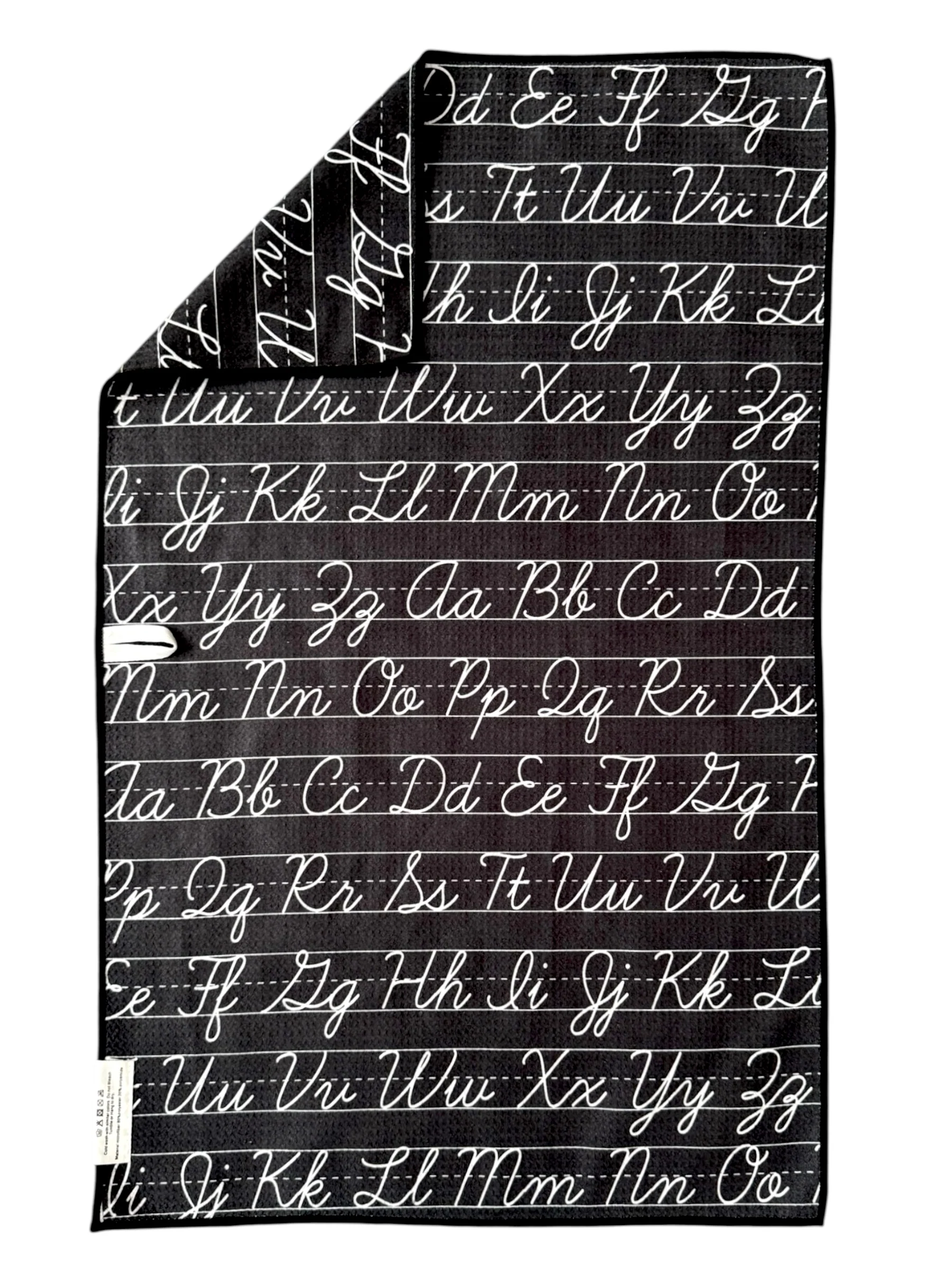 Cursive: Double-Sided Hand Towel - Image 2