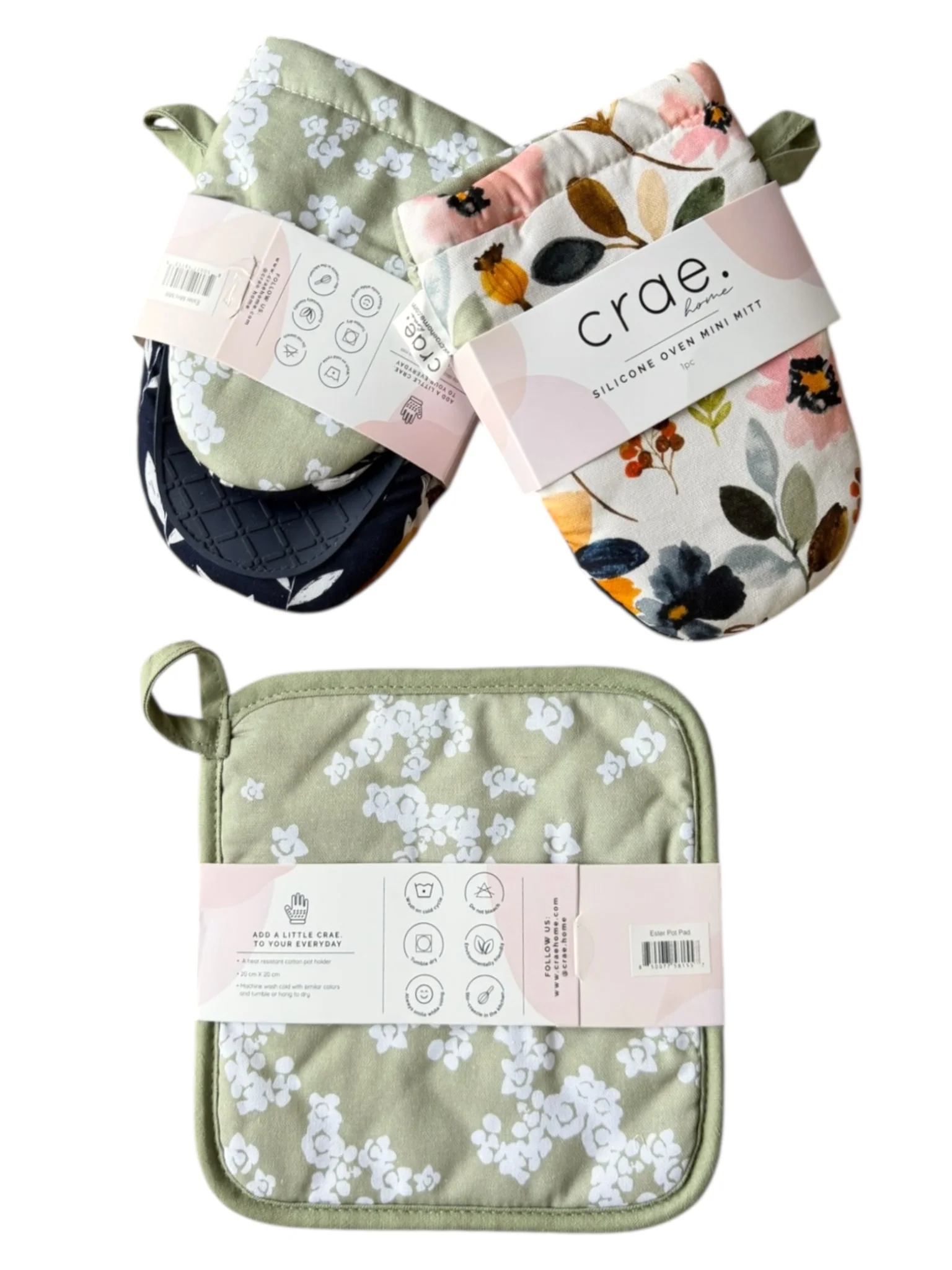 Ester: 2 Mini Mitt + 1 Pot Pad Bundle Pack - Image 2