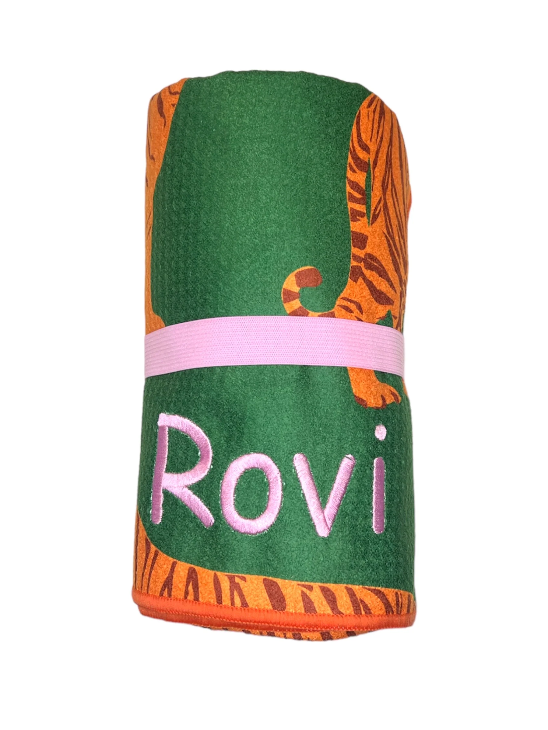 Eye Of The Tiger Pool Towel: Reversible - Image 3