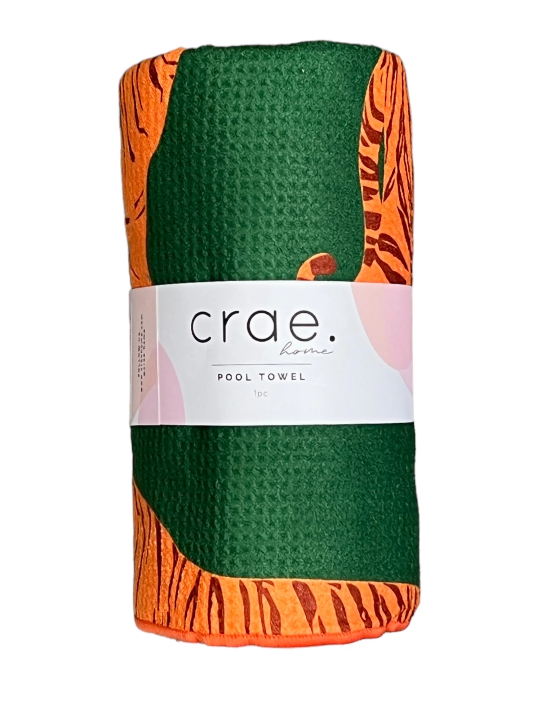 Eye Of The Tiger Pool Towel: Reversible - Image 5