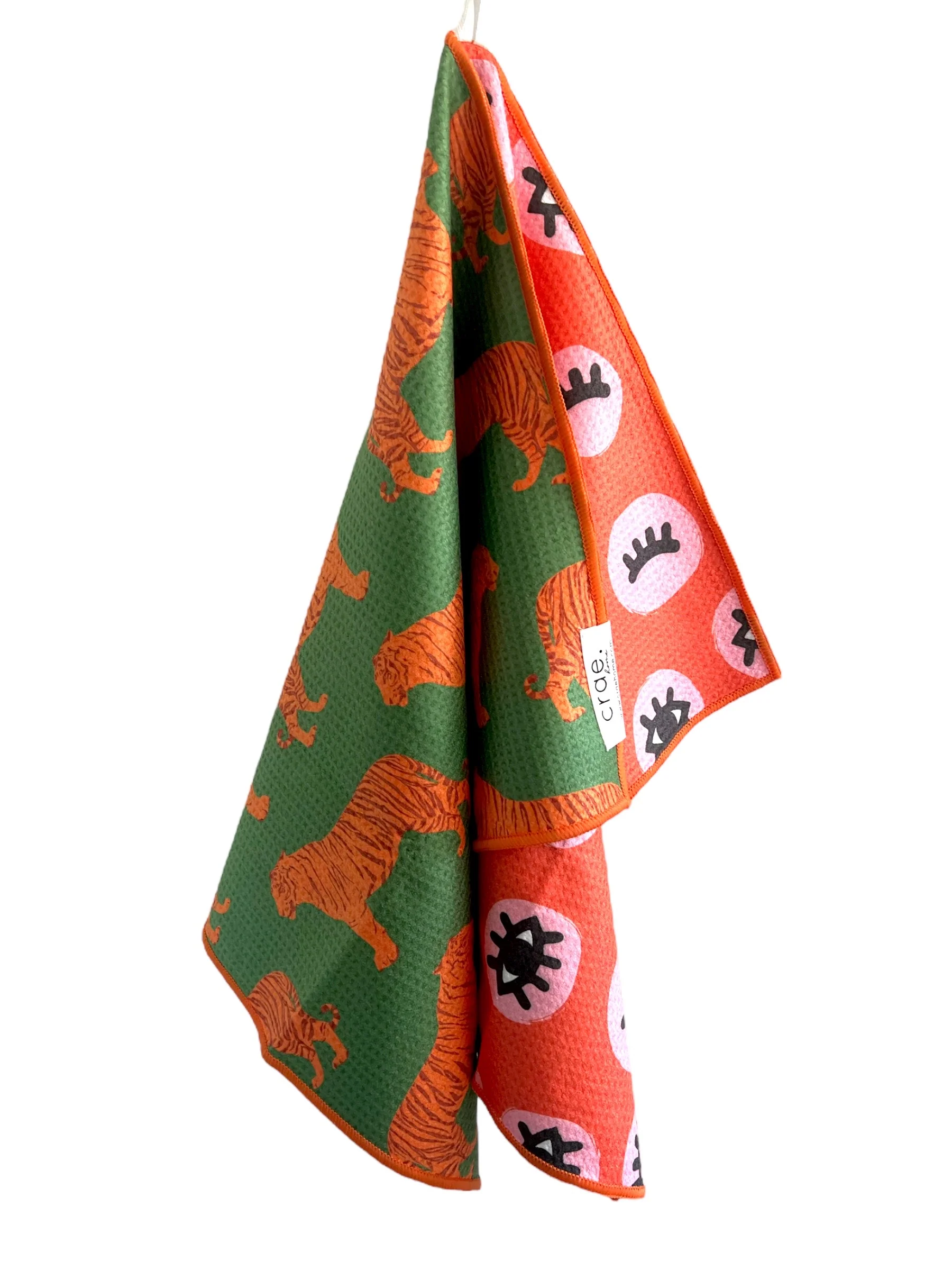 Eye of the Tiger Reversible Hand Towel - Image 4