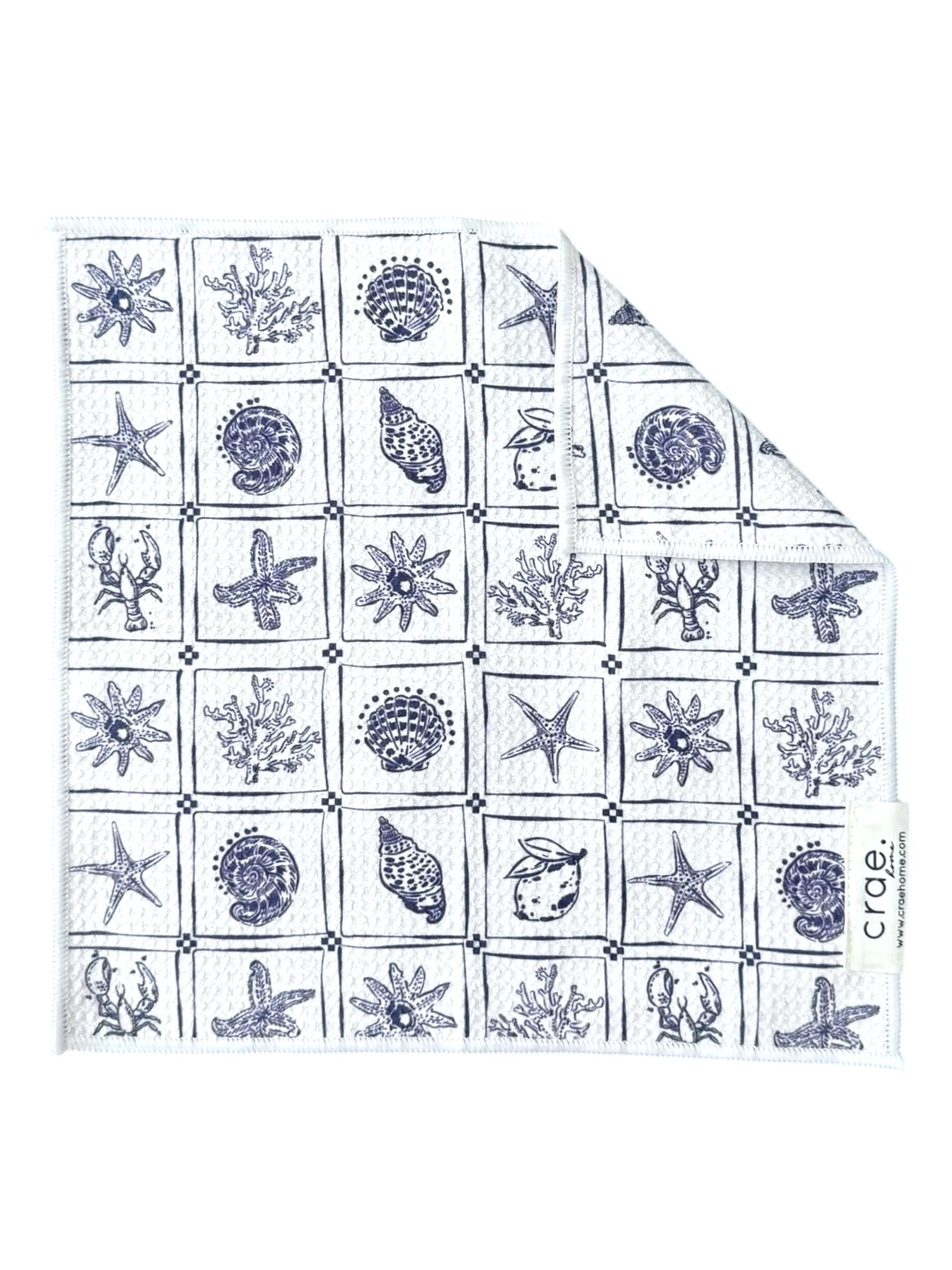 Gone Coastal: Double-Sided Washcloth