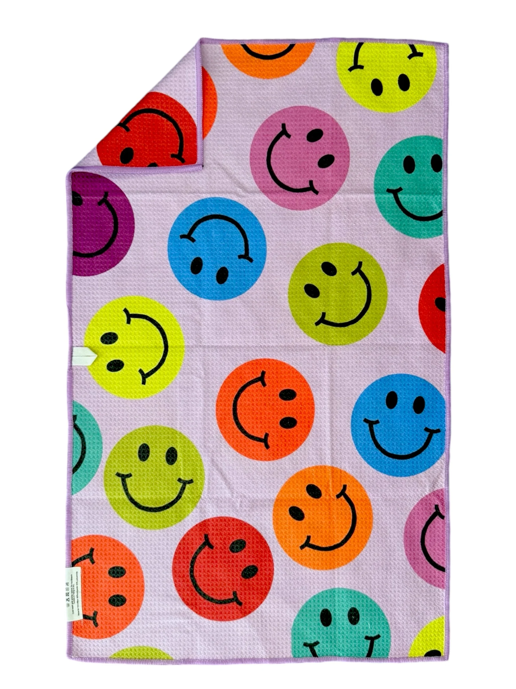 Happy Life: Double-Sided Hand Towel - Image 2