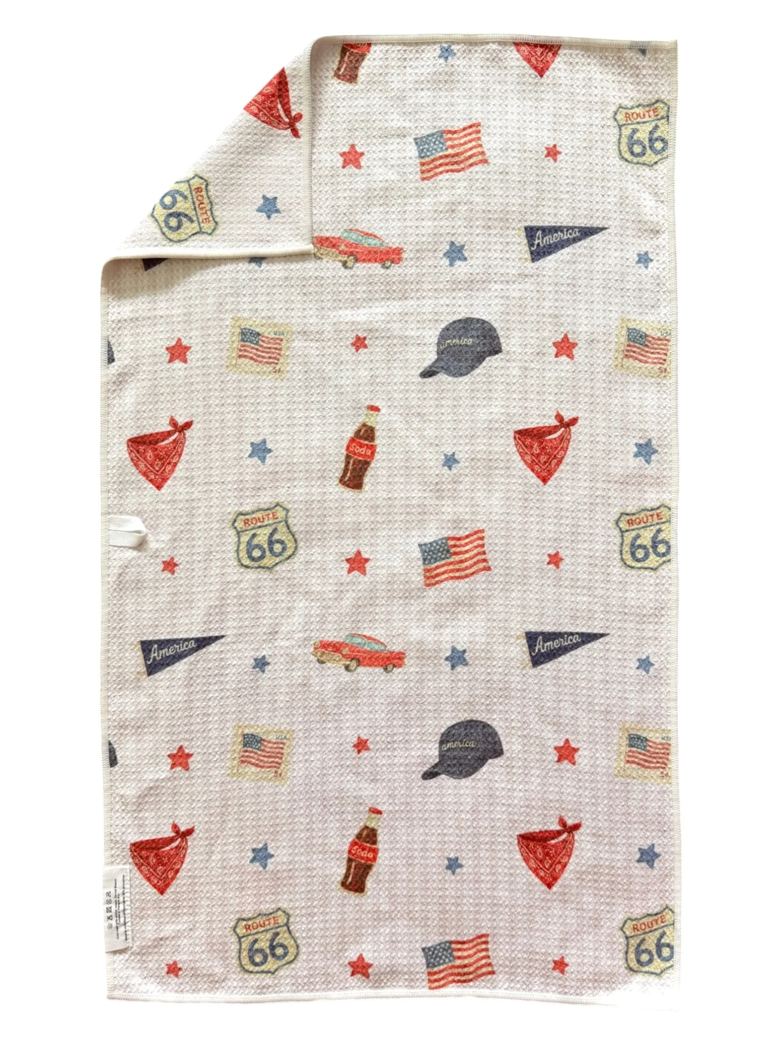 Highway Roadtrip: Double-Sided Hand Towel - Image 2
