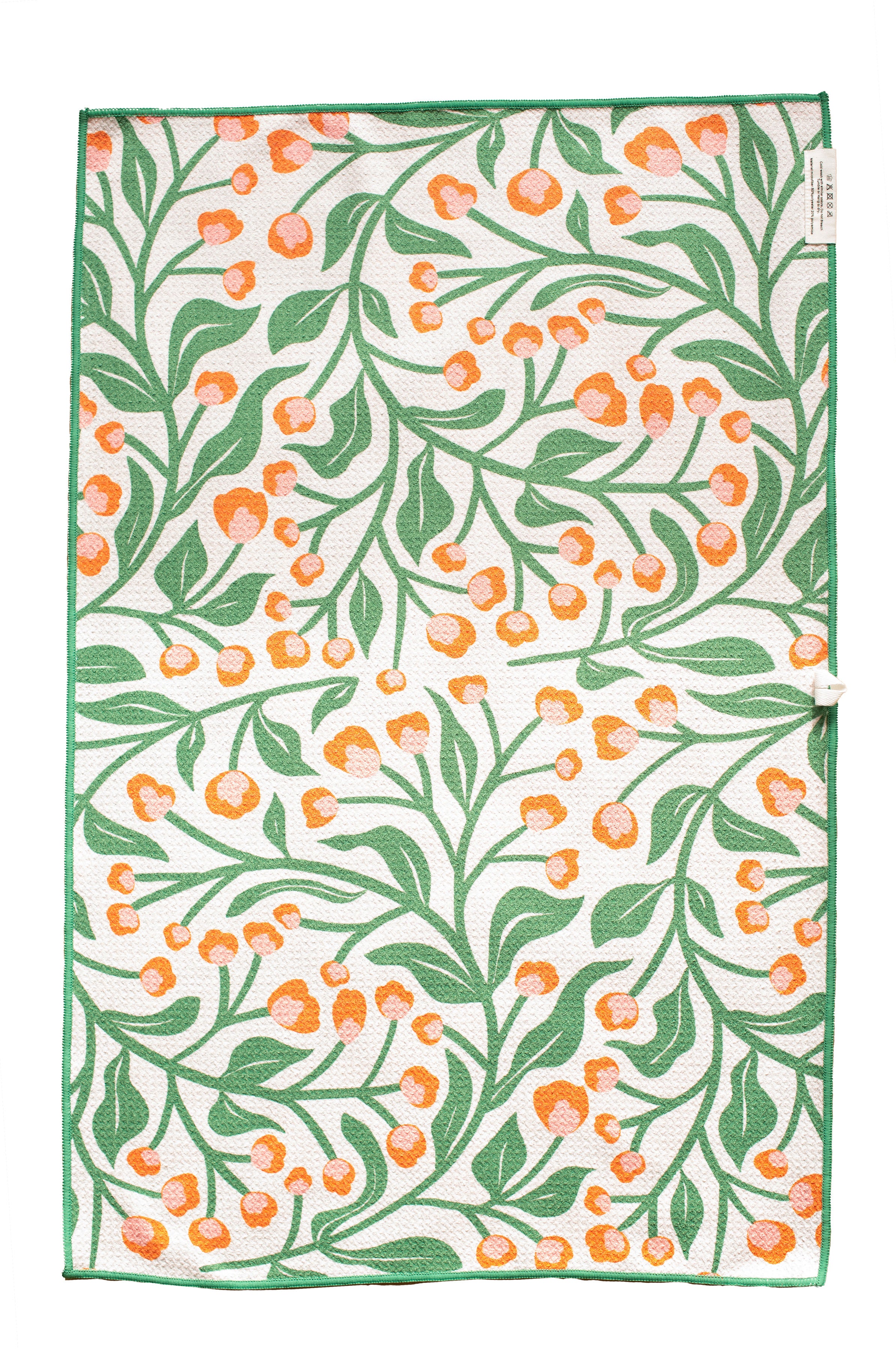 Olive Gardenia Reversible Hand Towel - Image 3
