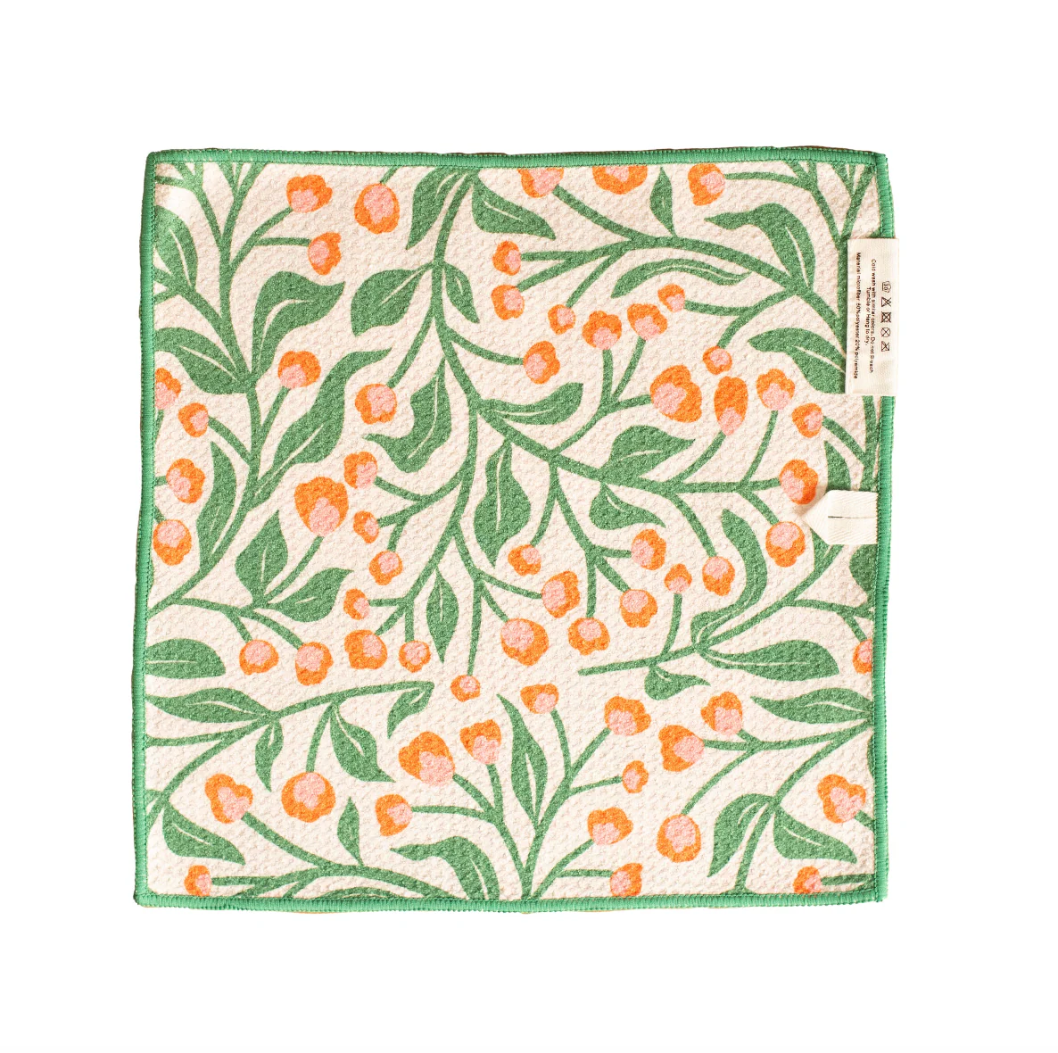 Olive Gardenia: Reversible Washcloth - Image 2