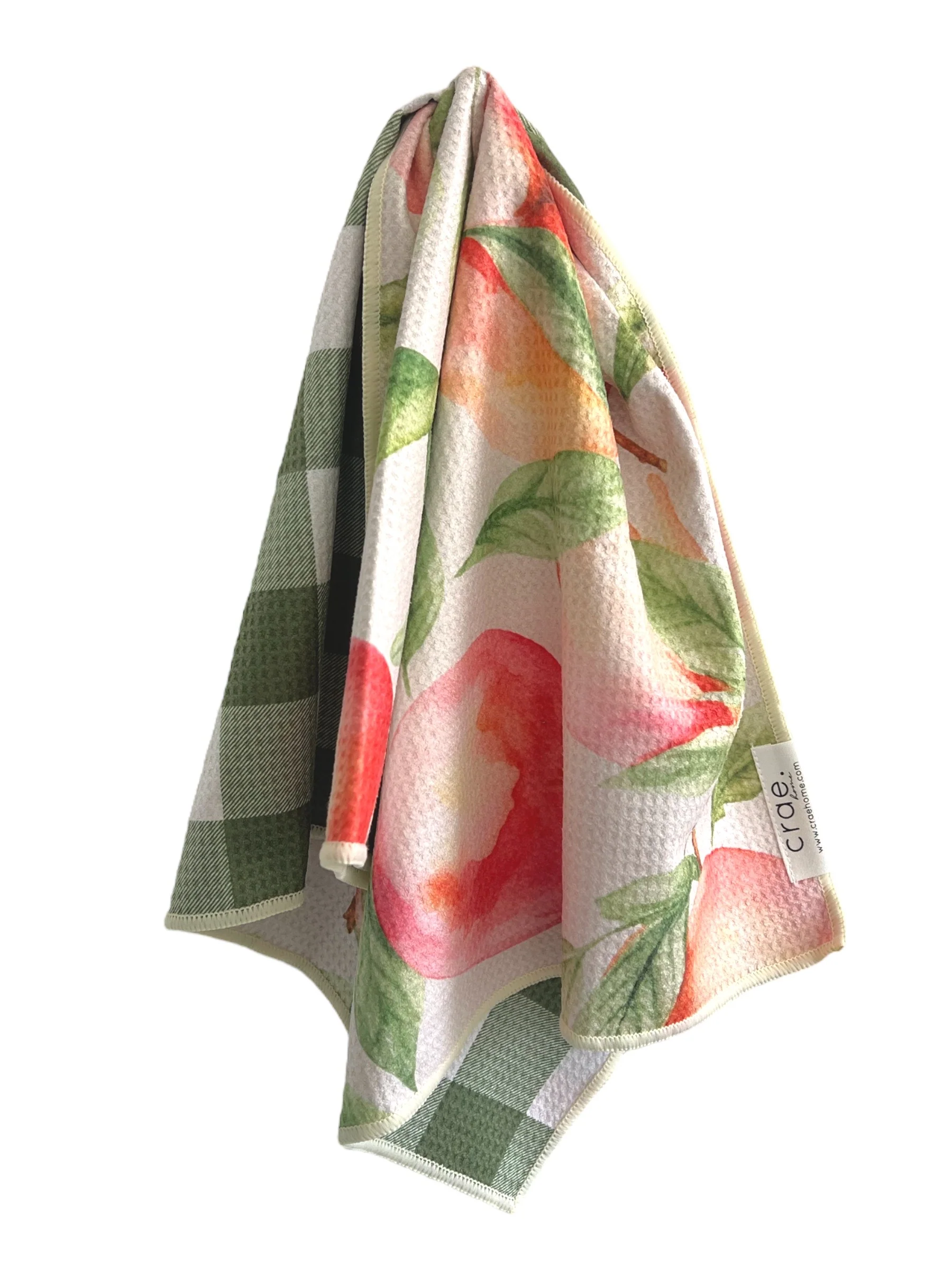 Peaches and Cream: Reversible Washcloth - Image 3