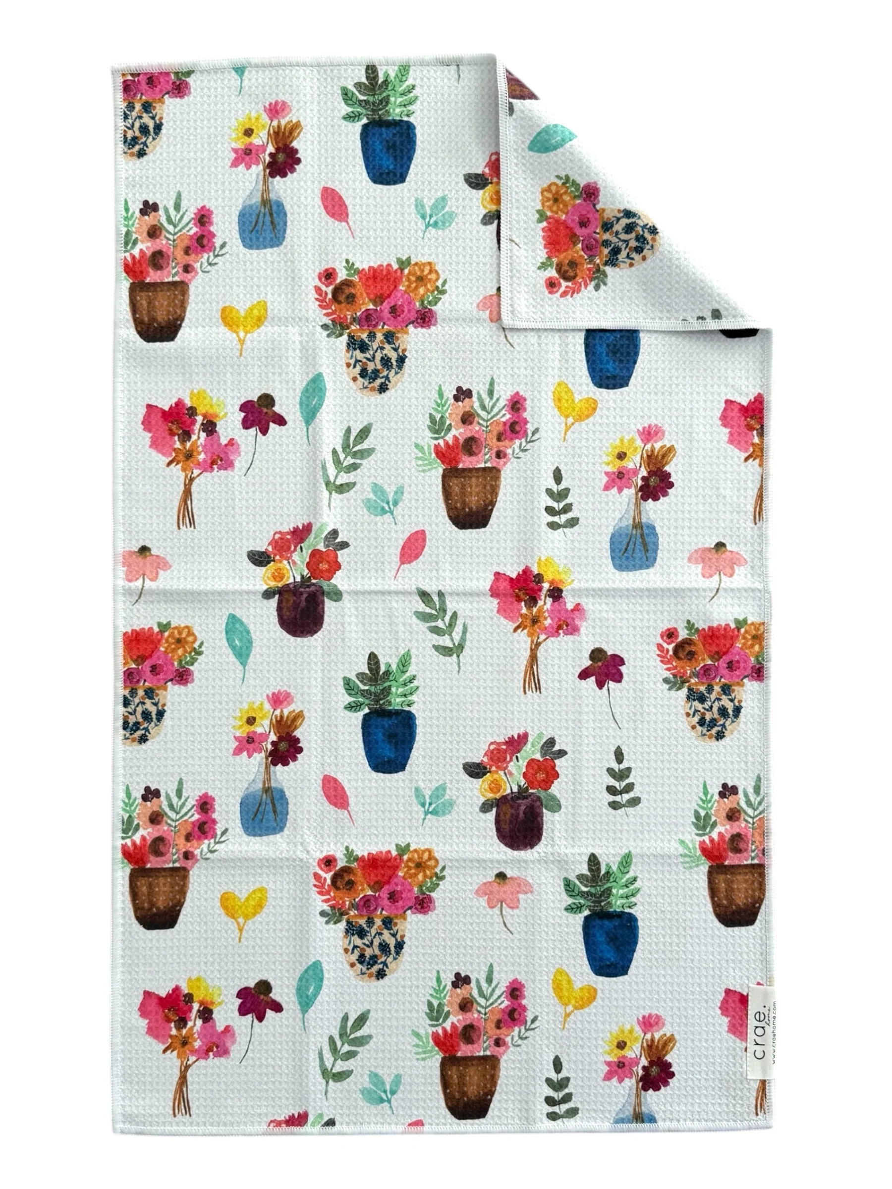 Petal Lane & Posey: 2 Double Sided-Hand Towels - Image 2