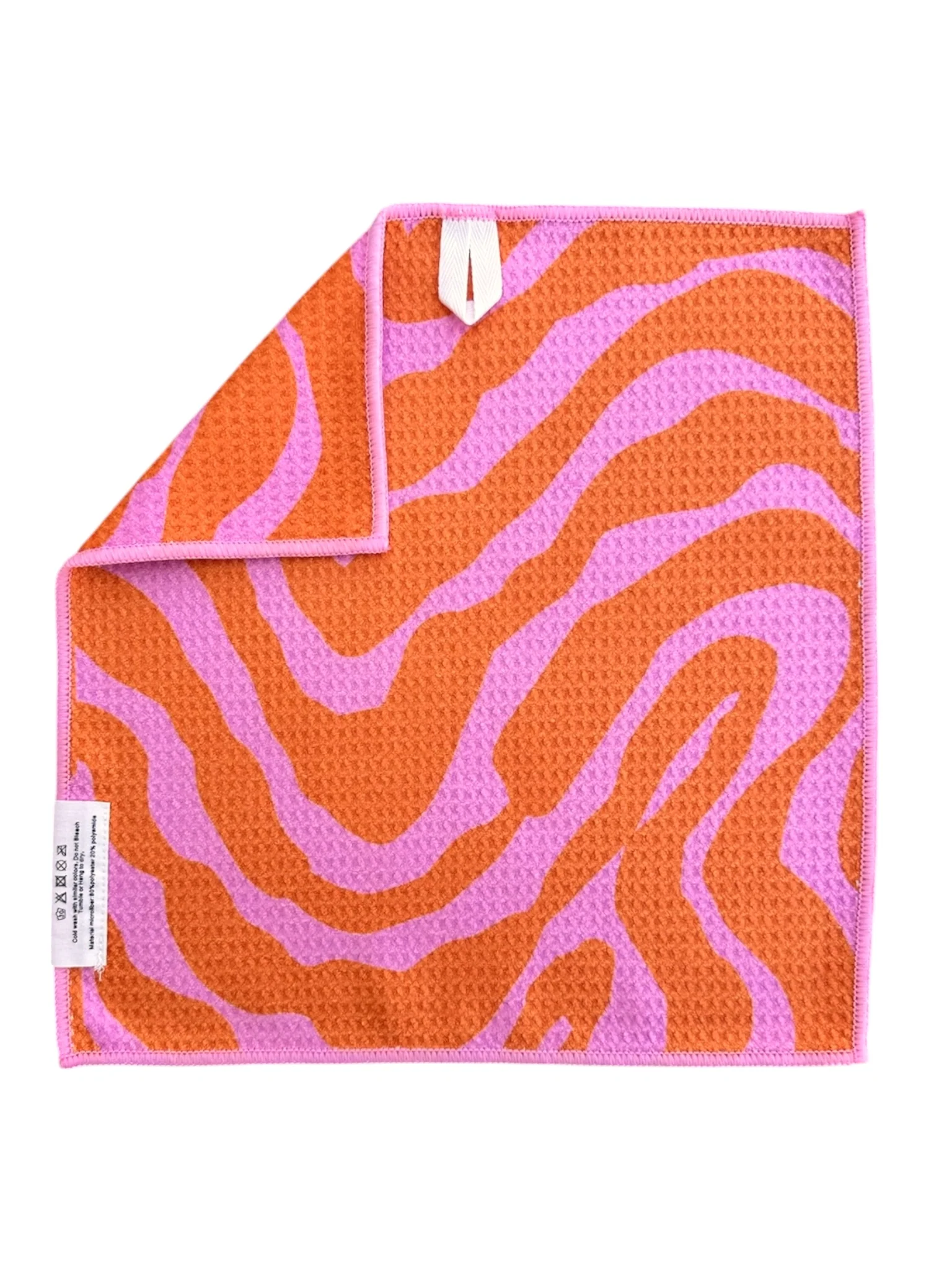 Pink Lemonade Swirl: Double-Sided Washcloth - Image 2