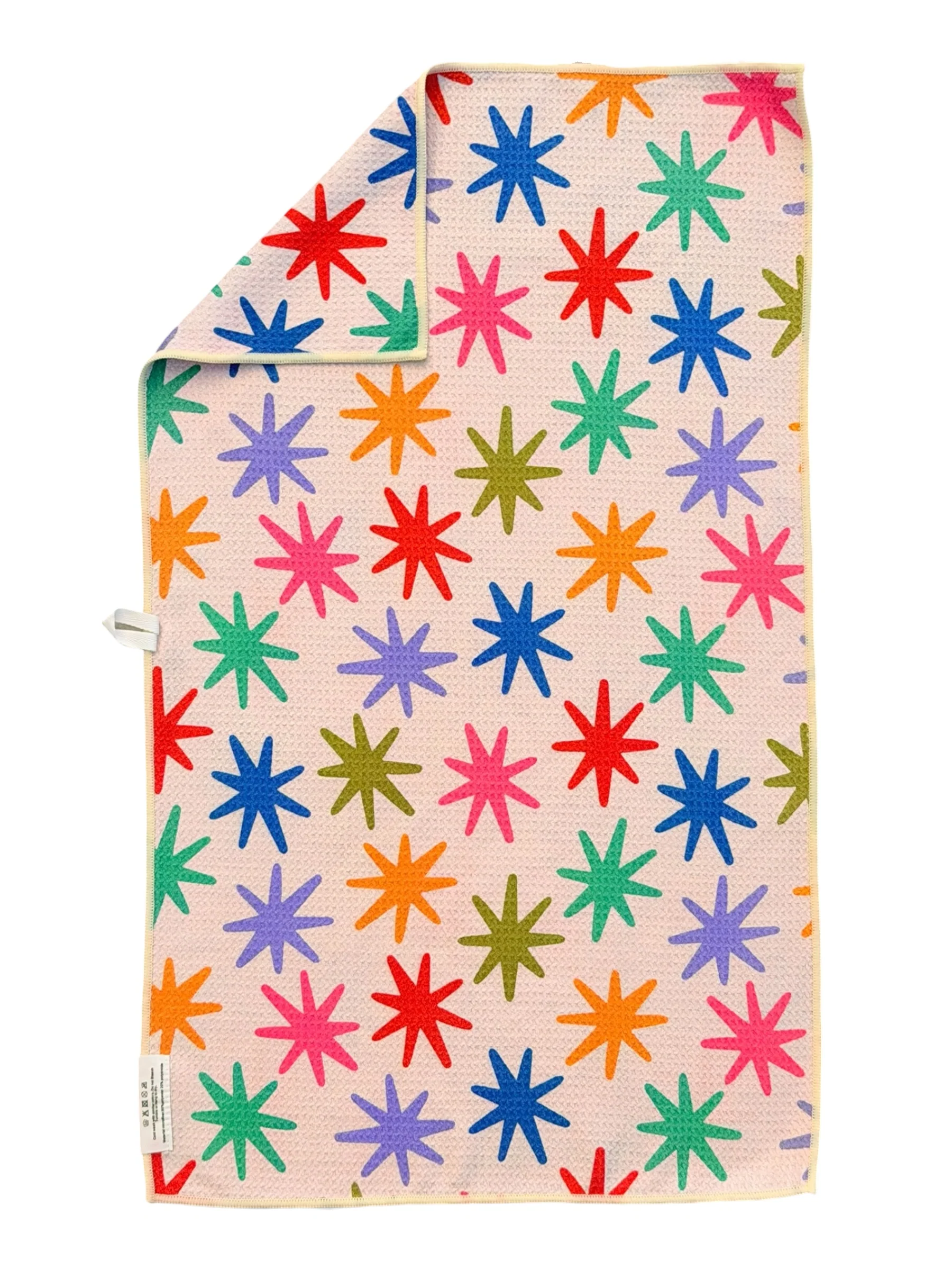Pop Goes The Rainbow: Double-Sided Hand Towel - Image 2