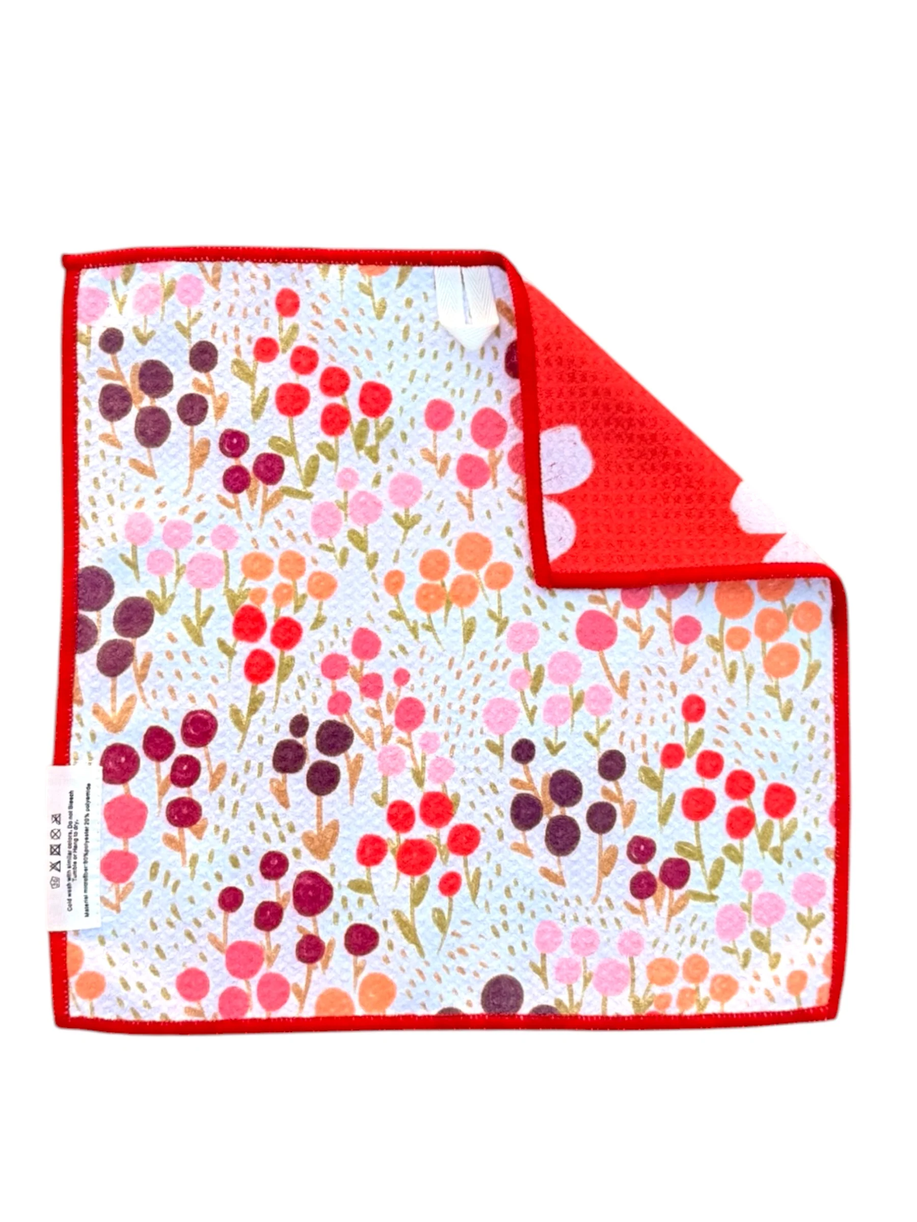 Retro Bloom: Reversible Washcloth - Image 2