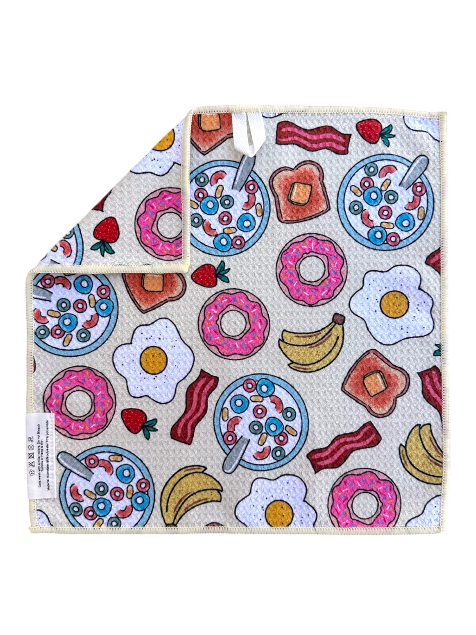 Rise and Dine: Double-Sided Washcloth - Image 2