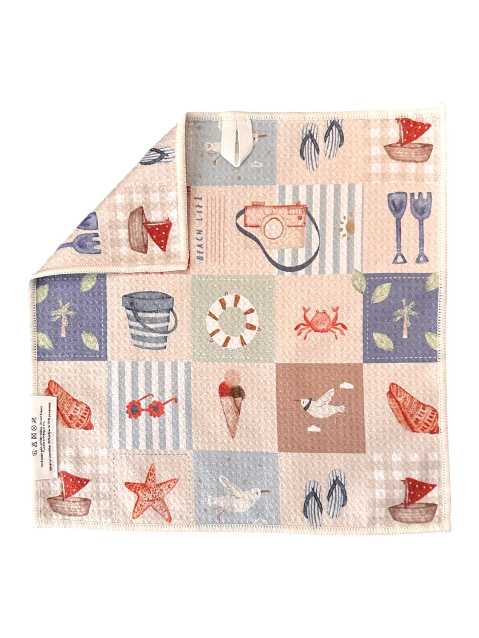 Salty Air: Double-Sided Washcloth - Image 2