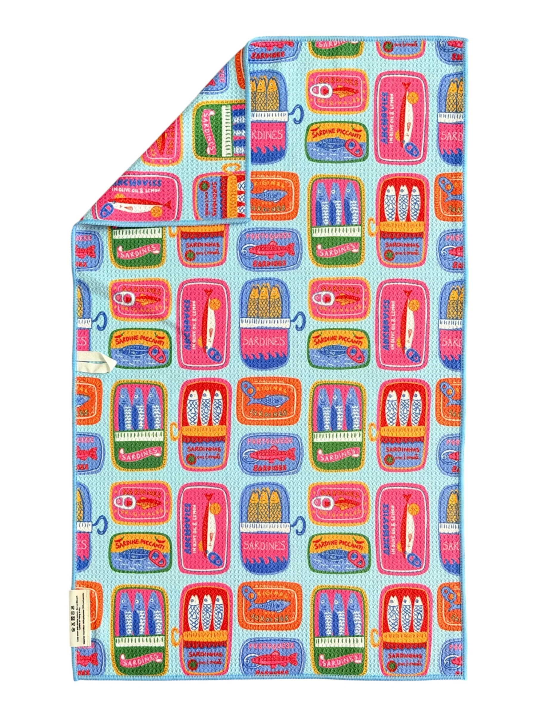 Something's Fishy: Double-Sided Hand Towel - Image 2