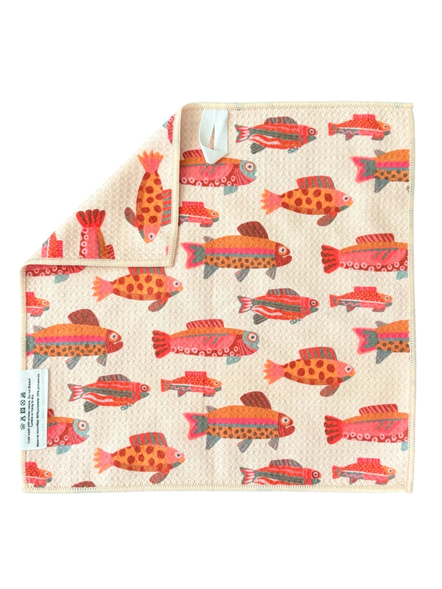 Speckled Fish: Double-Sided Washcloth - Image 2