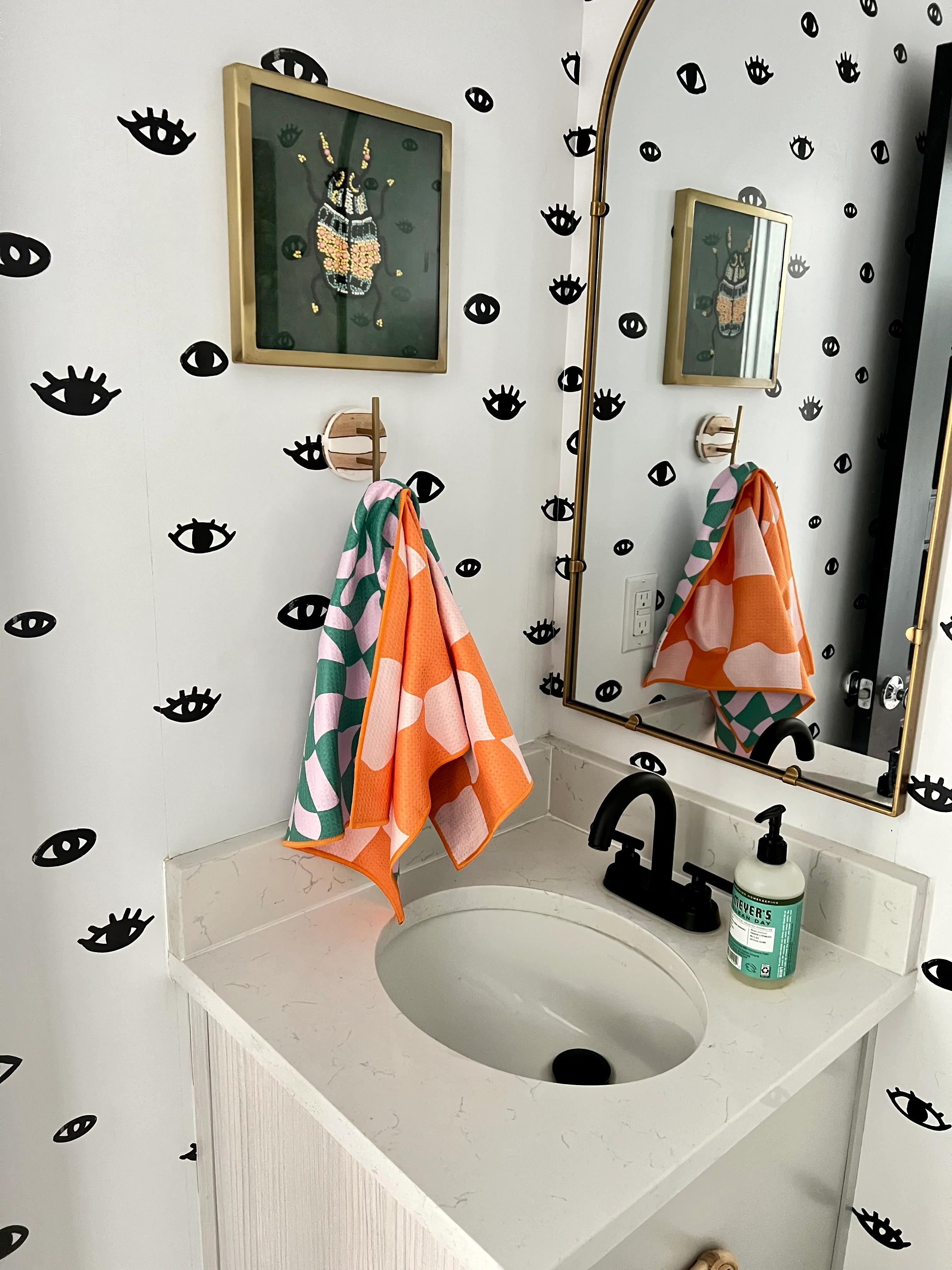 Sugar Sugar Reversible Hand Towel - Image 4