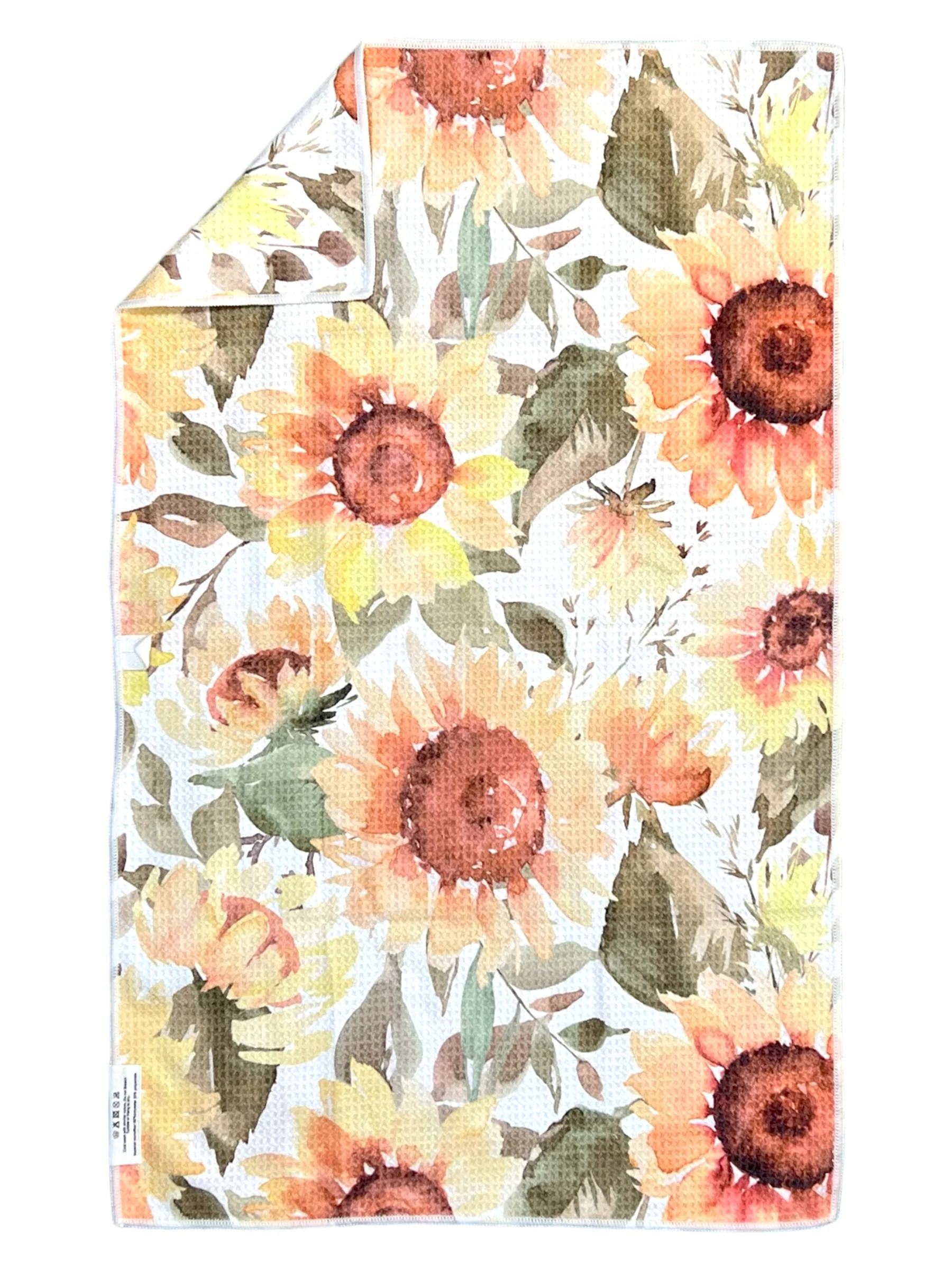 Sunny Fields: Double-Sided Hand Towel - Image 2