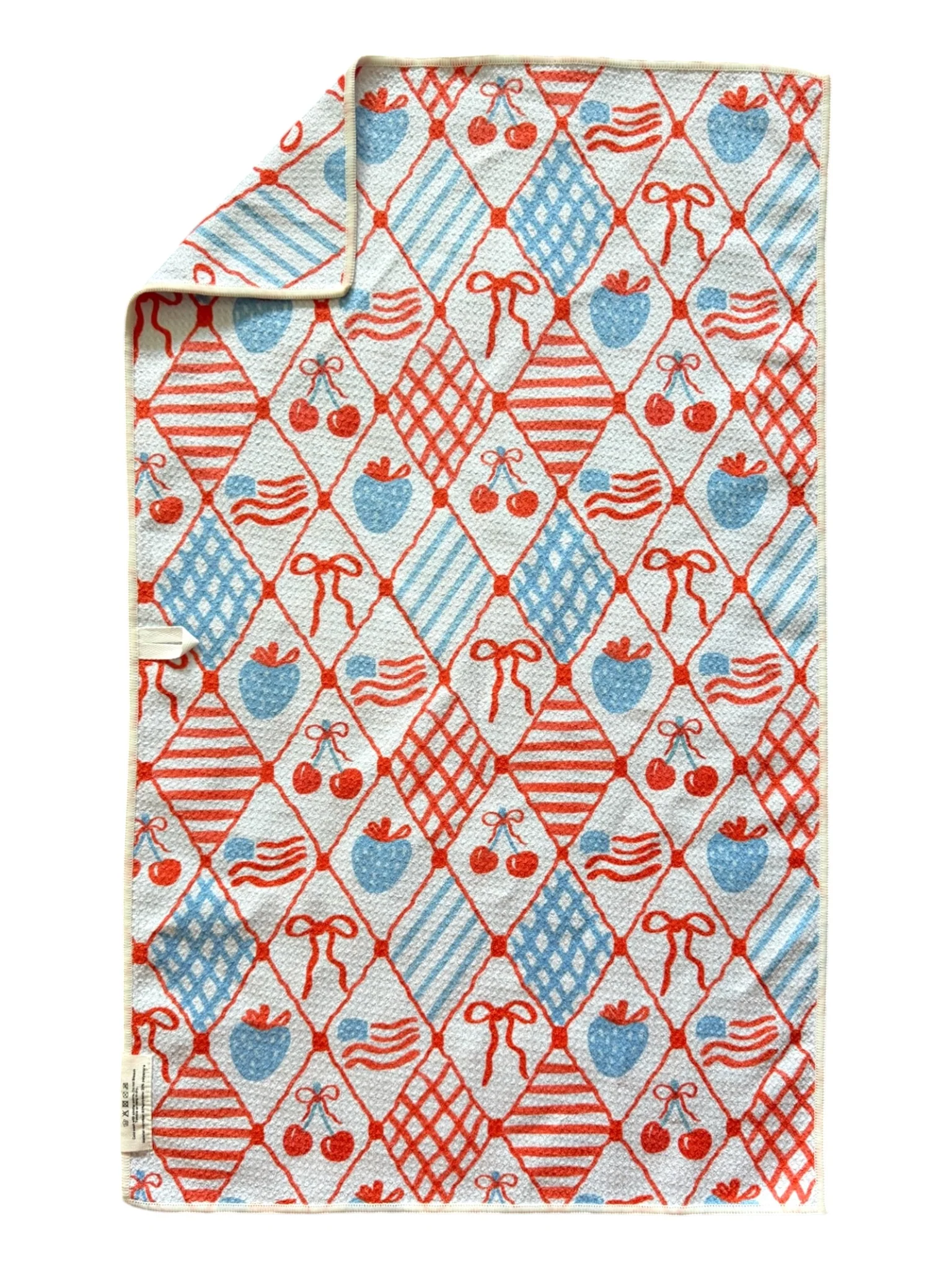 Sweet Land Of Berries: Double-Sided Hand Towel - Image 2
