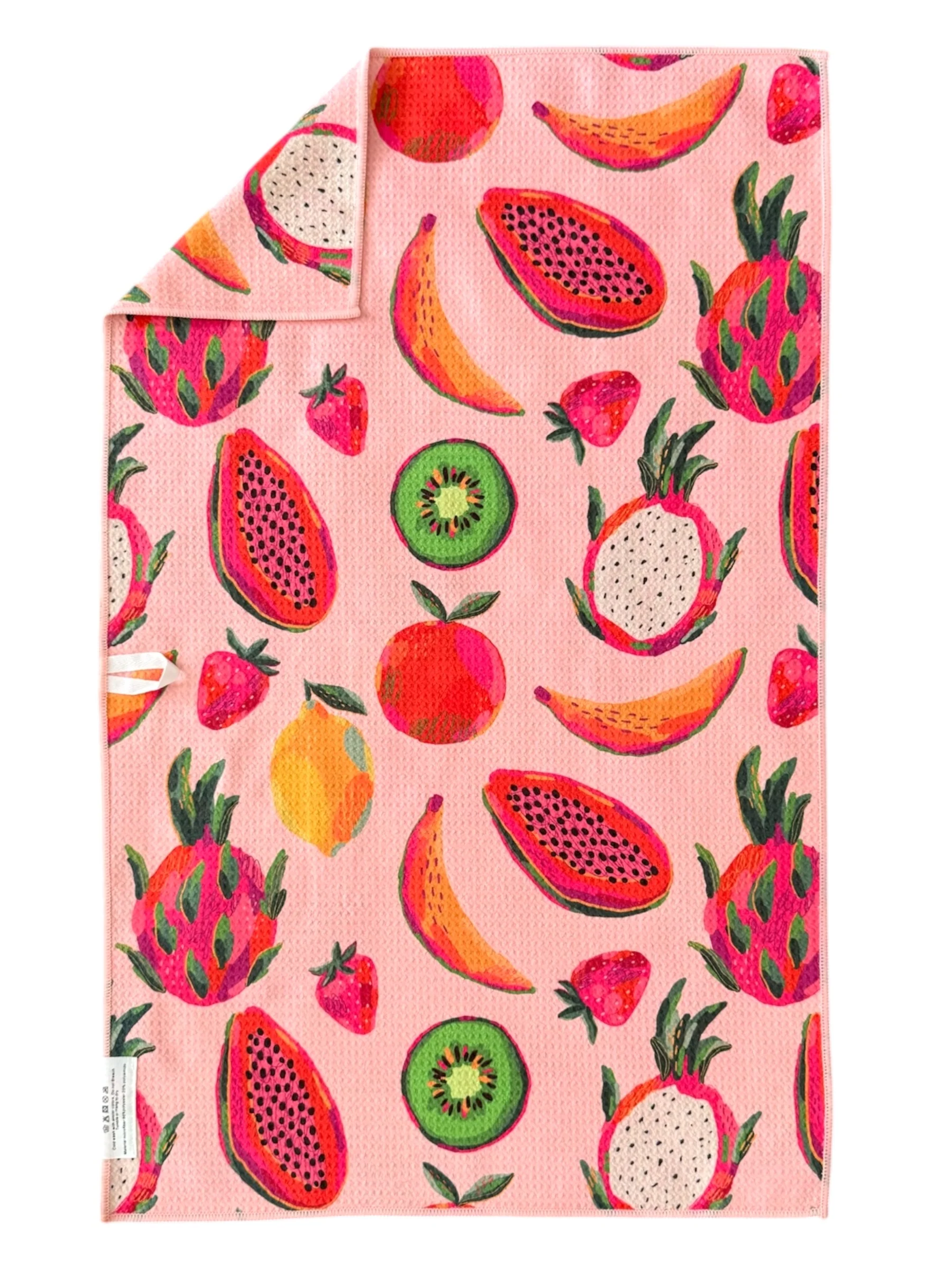 Tropical Salad: Double-Sided Hand Towel - Image 2