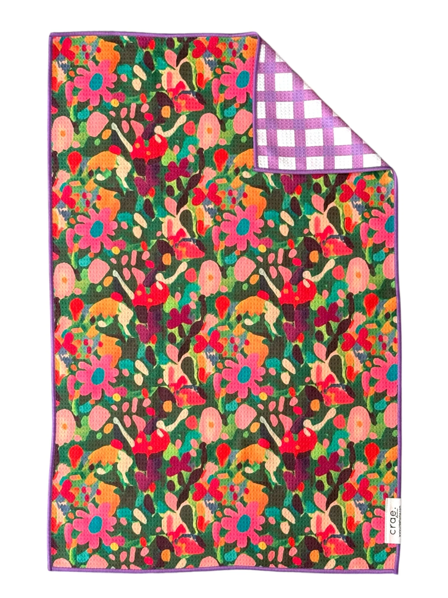 Violet Reversible Hand Towel - Image 2