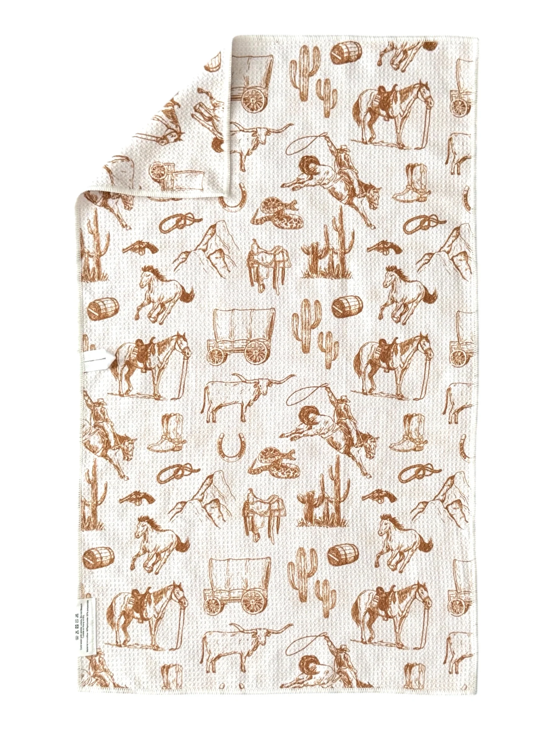 Western: Double-Sided Hand Towel - Image 2