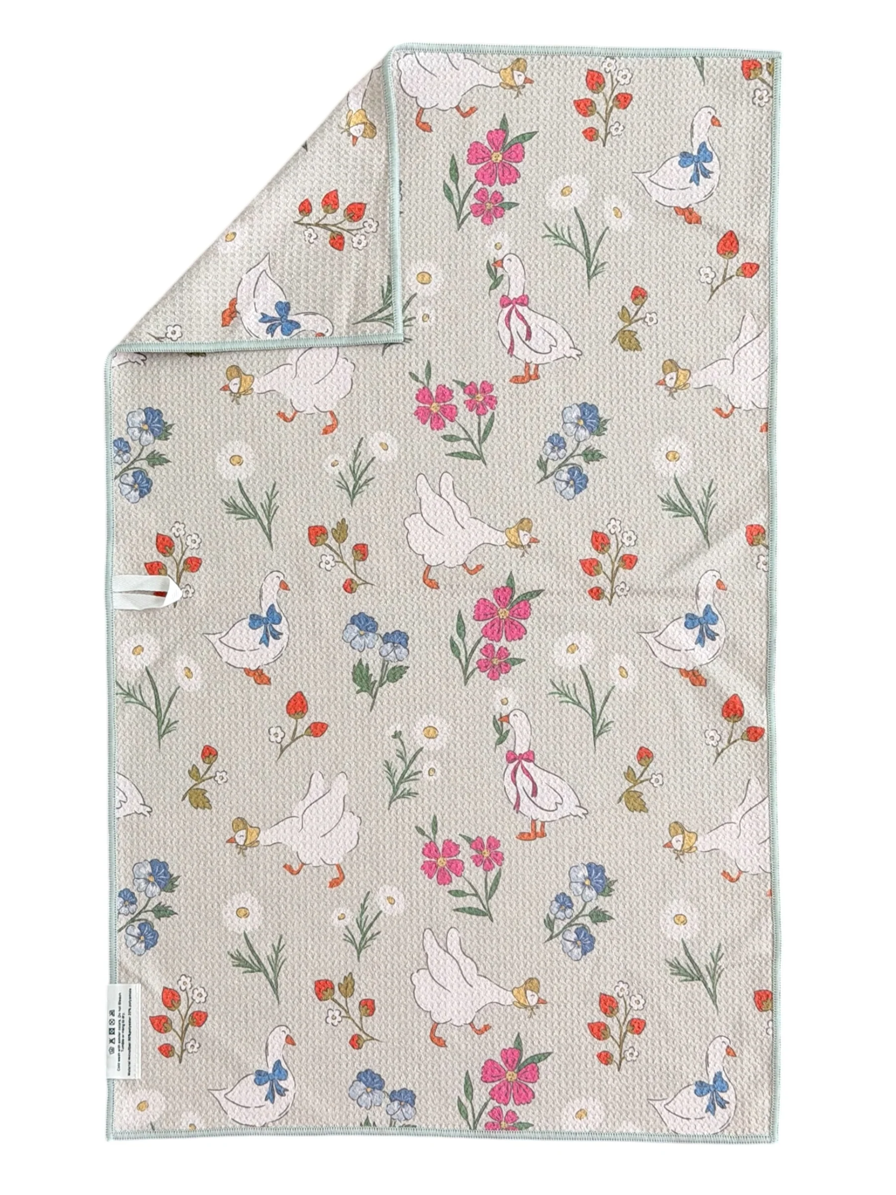 Willow Goose: Double-Sided Hand Towel - Image 2