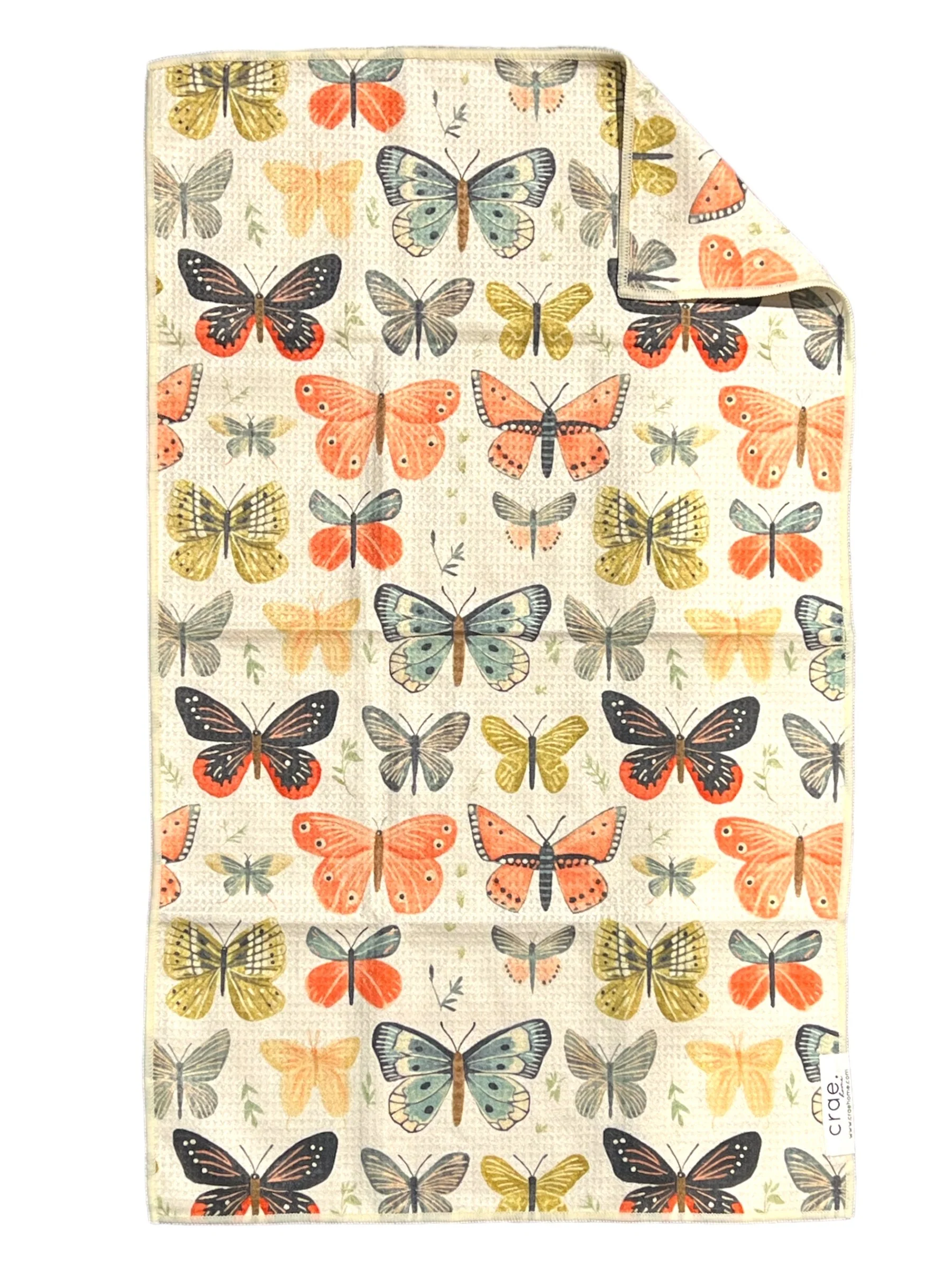 Wings/Flower Farm: Double Sided-Hand Towel Washcloth Set - Image 4