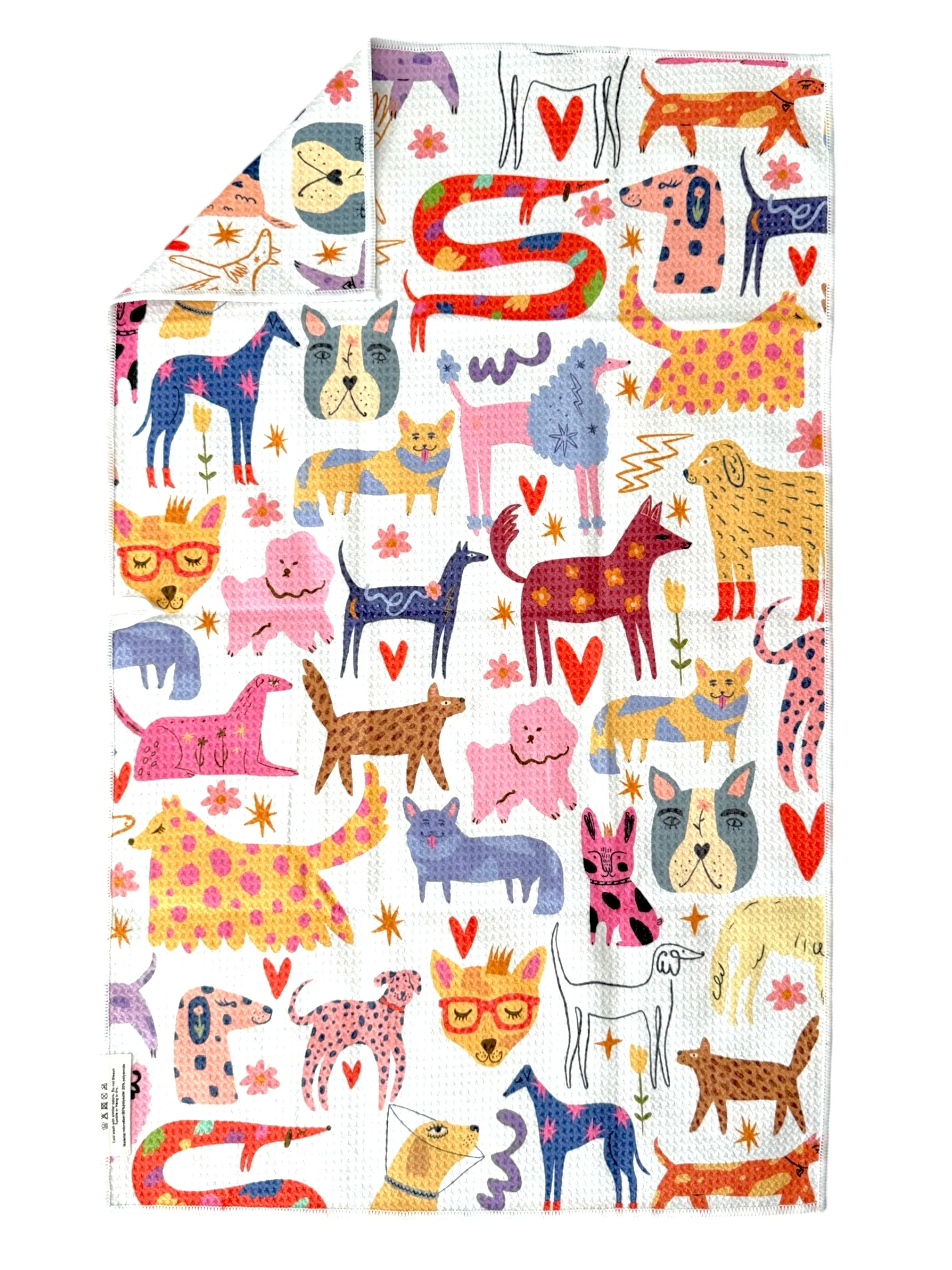 Wooftastic: Double-Sided Hand Towel - Image 2