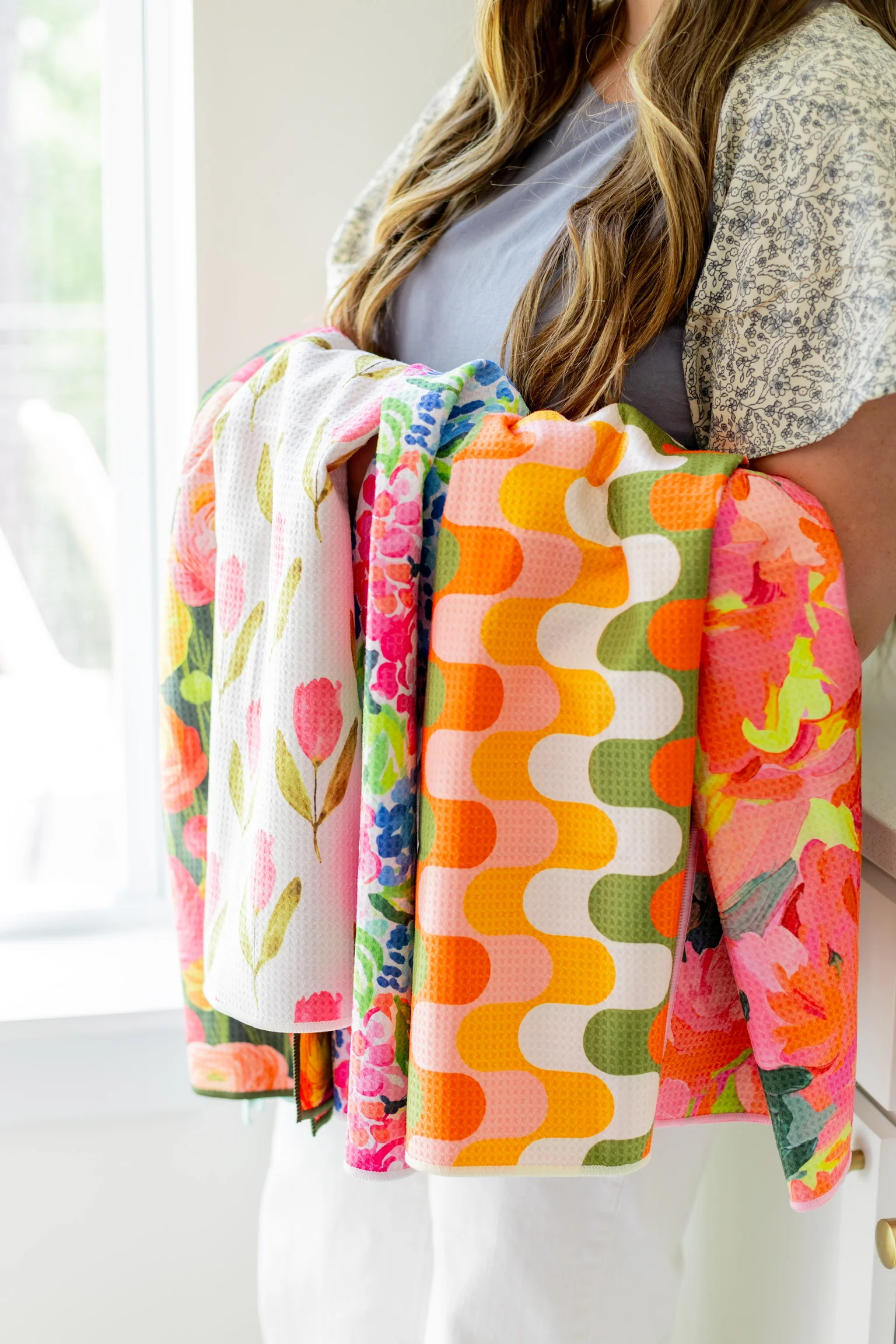 Wren: Double-Sided Hand Towel - Image 4