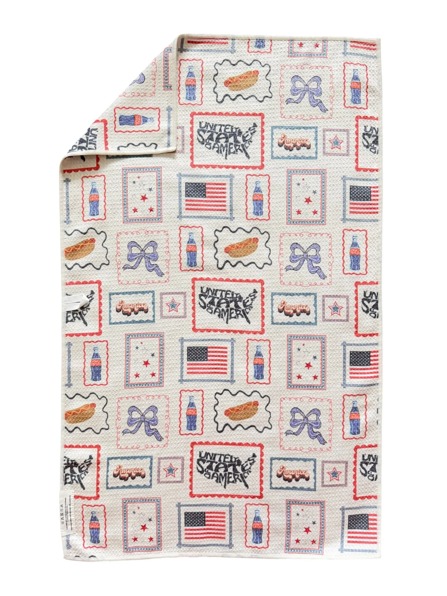 xoxo, USA: Double-Sided Hand Towel - Image 2